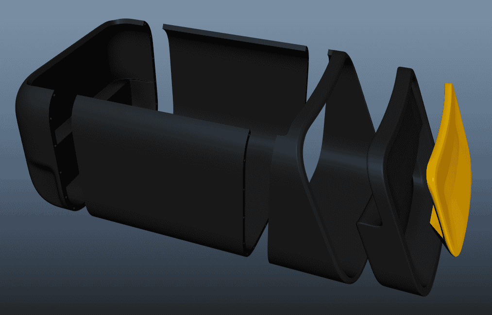 Rivian R1T R1S My 3D printed OEM-looking Camp Speaker Drawer 1701208205212