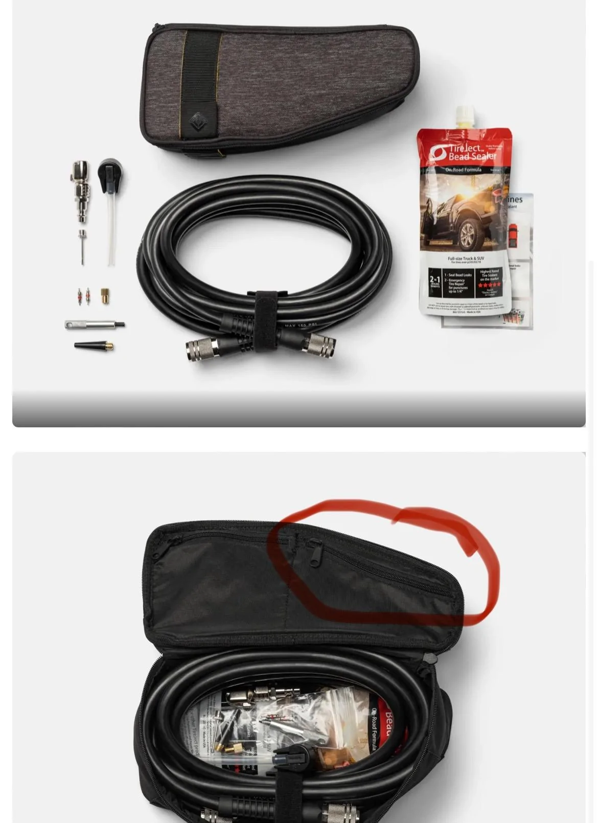 Rivian R1T R1S R1S Owners: Check your air compressor hose IMG_3710