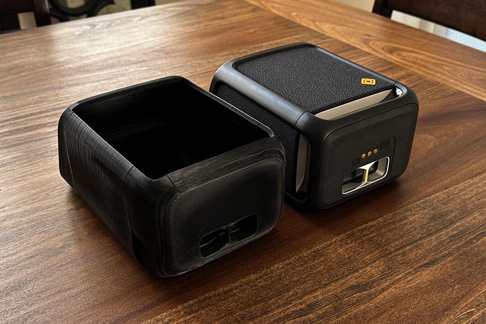 Rivian R1T R1S My 3D printed OEM-looking Camp Speaker Drawer 20231129_151424985_iOS