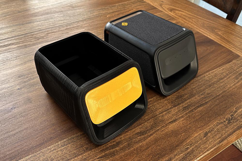 Rivian R1T R1S My 3D printed OEM-looking Camp Speaker Drawer 20231129_151413182_iOS