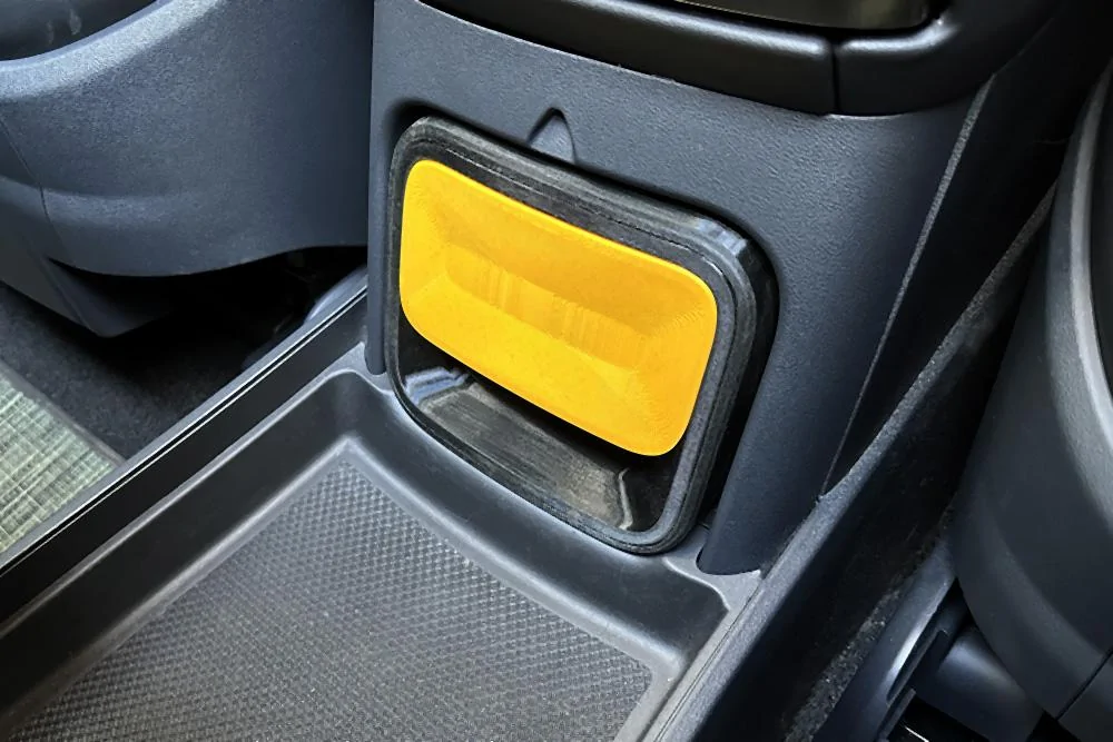 Rivian R1T R1S My 3D printed OEM-looking Camp Speaker Drawer 20231129_151532269_iOS