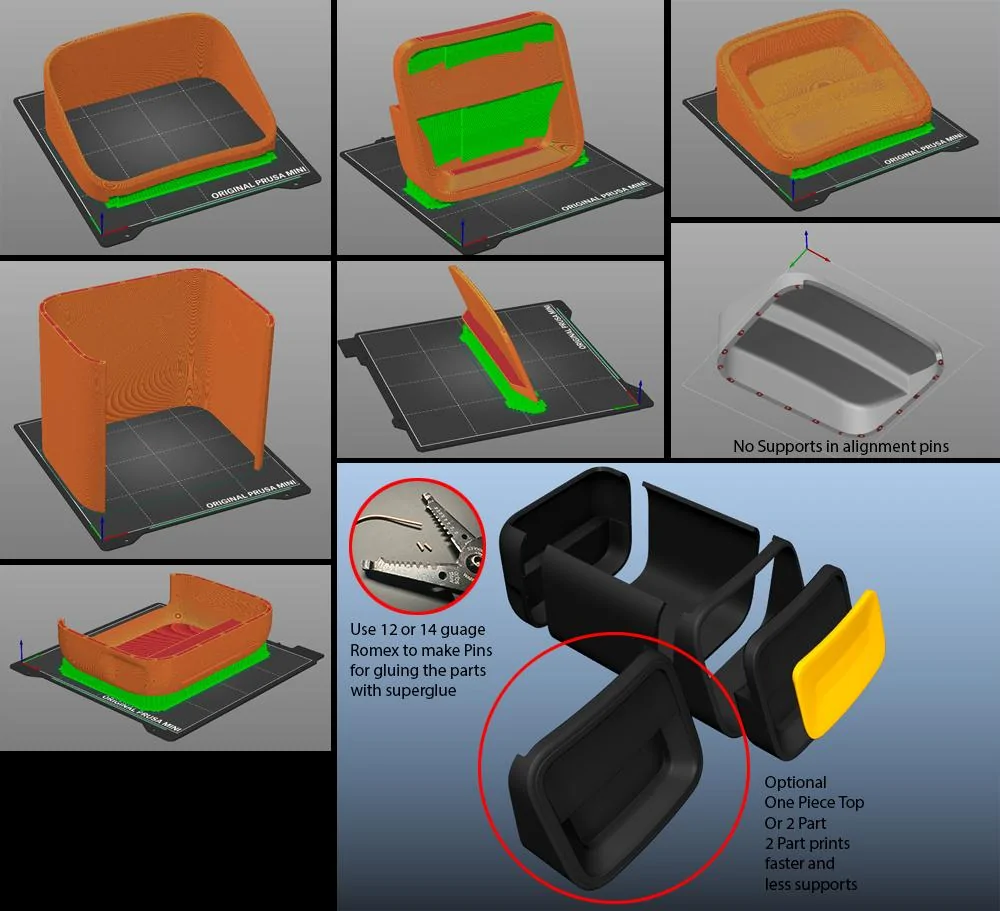 Rivian R1T R1S My 3D printed OEM-looking Camp Speaker Drawer 3DPrint