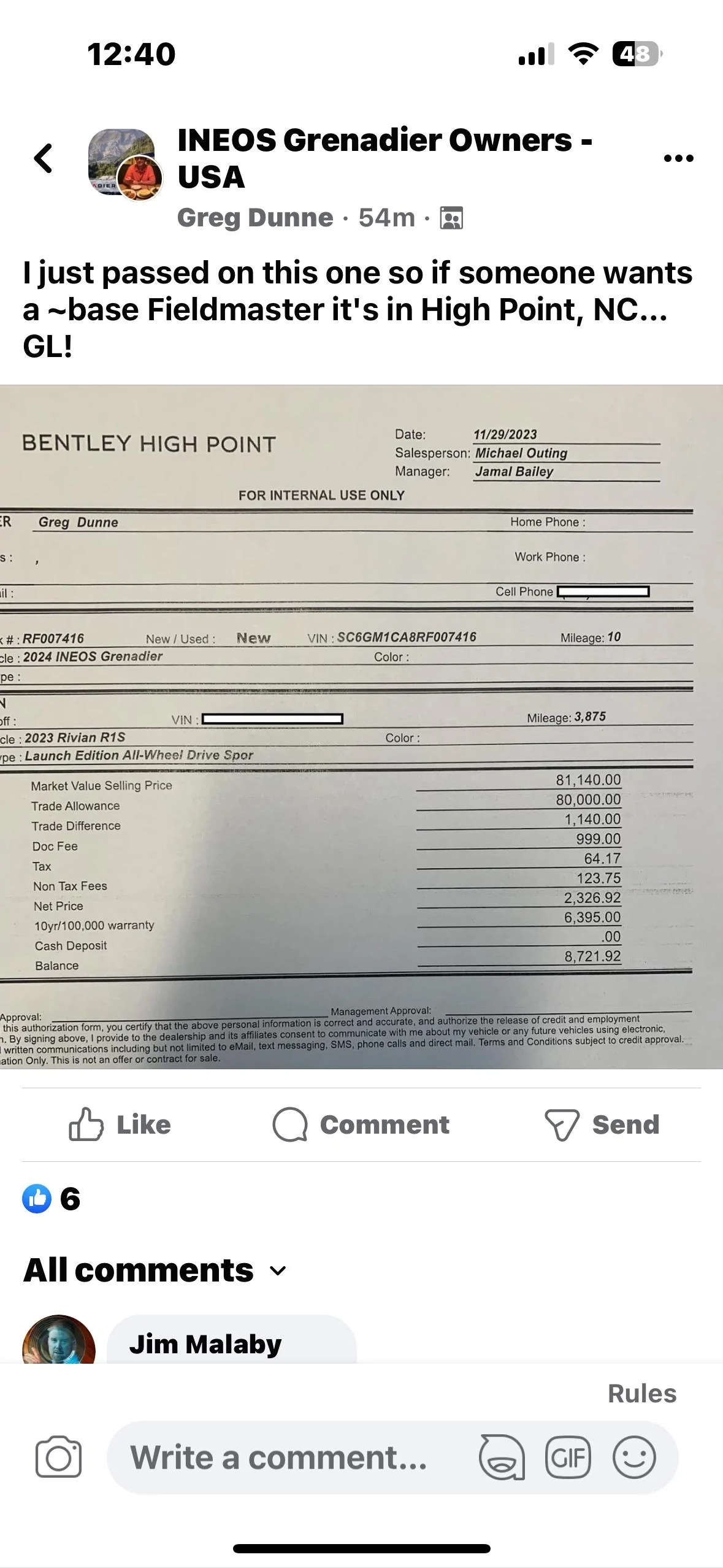 Rivian R1T R1S 2023 R1S trade-in data point The Count found interesting A1Ez7qc