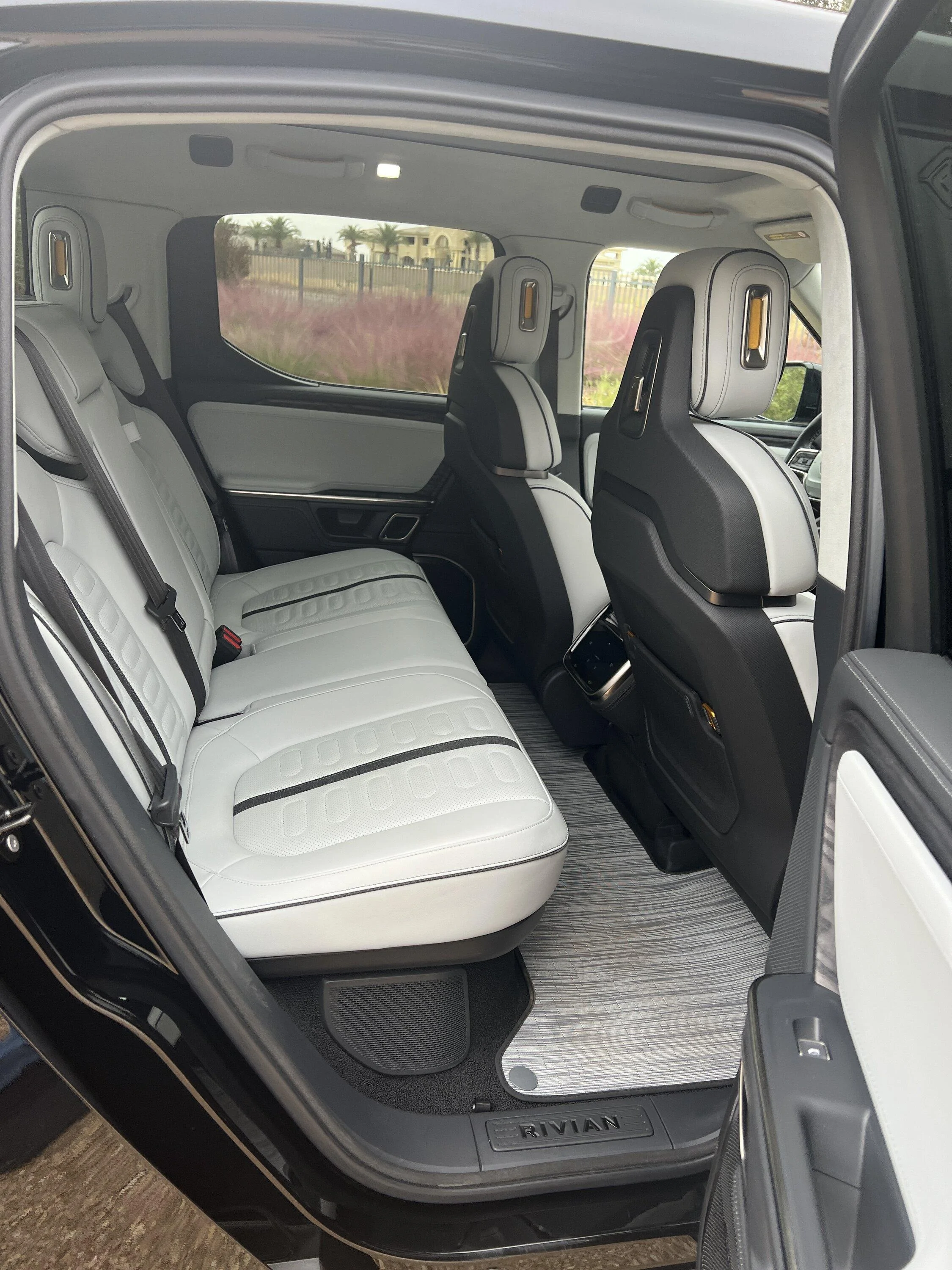Rivian R1T R1S 2022 R1T Adventure Package-  $72,000  -Midnight Exterior, Ocean Coast Interior Photo Oct 23 2023, 1 08 52 PM