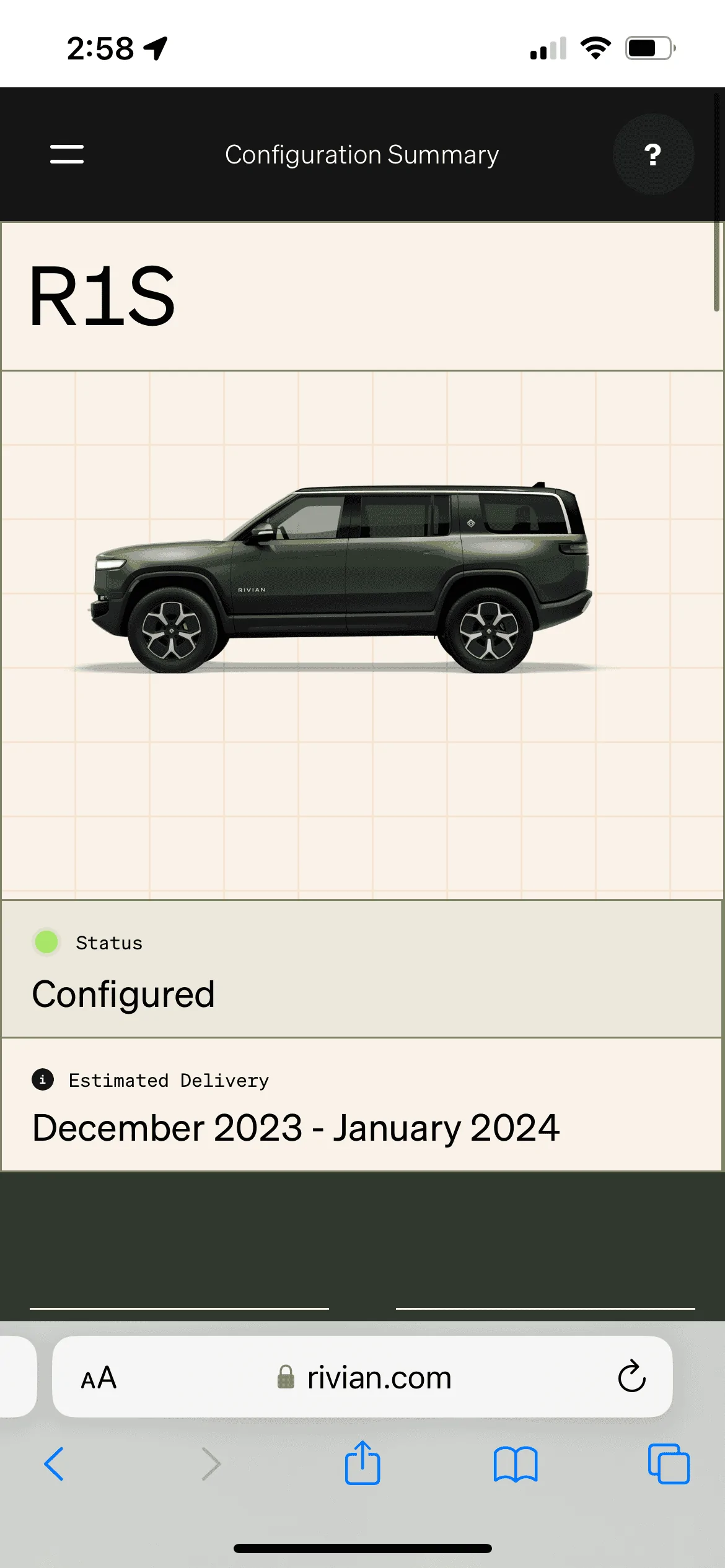 Rivian R1T R1S Ontario Service Centre Location 75DC6886-FB1A-4D4C-B8CE-4FE4CBA84019