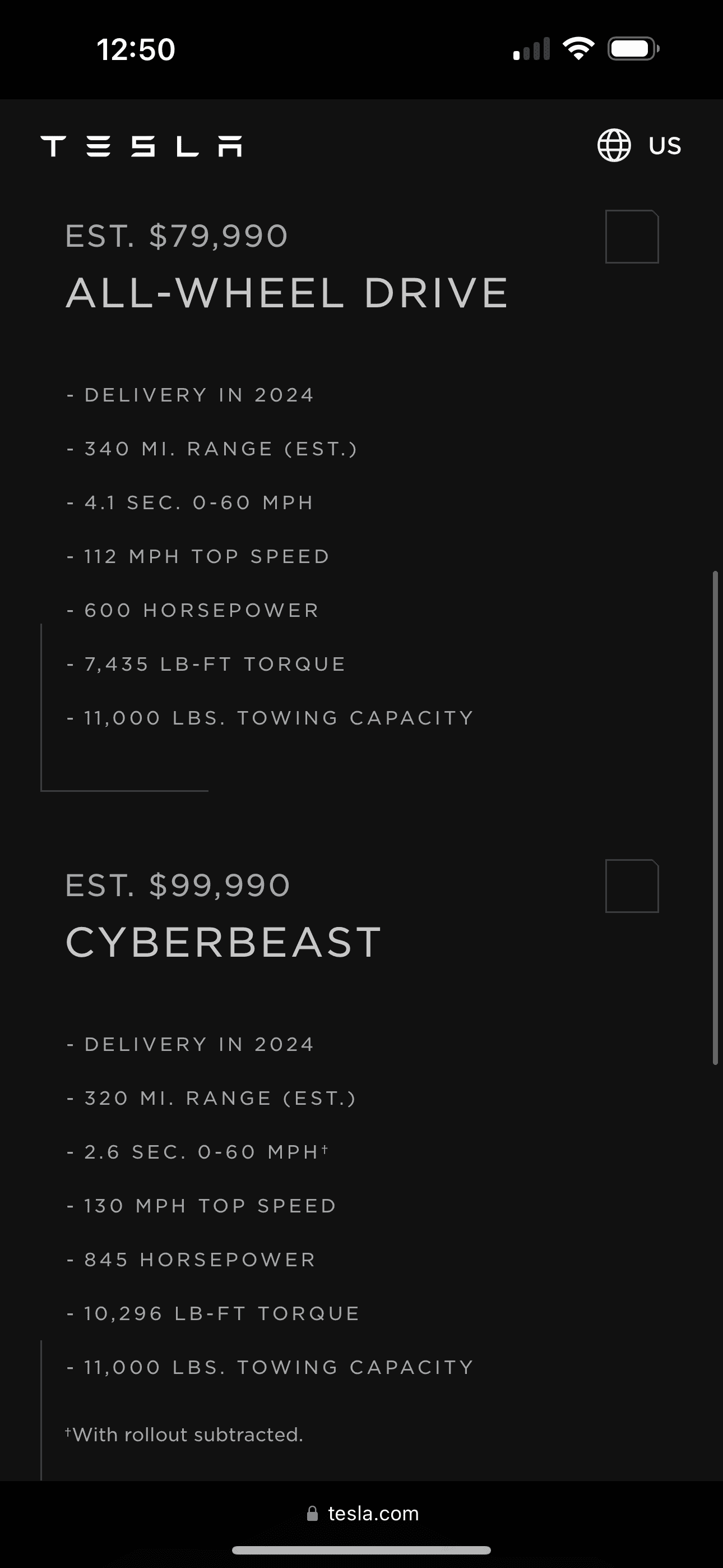 Rivian R1T R1S Drag Coefficient Estimates: R1T versus Cybertruck. And 265 mile range? IMG_7508
