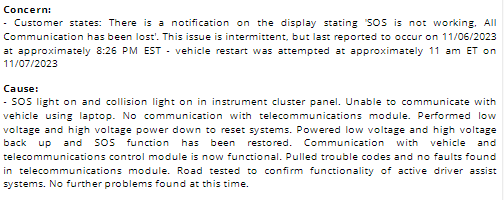 Rivian R1T R1S Truck won't connect to 5G or Wifi?? Also won't hard reboot. 1701436753532