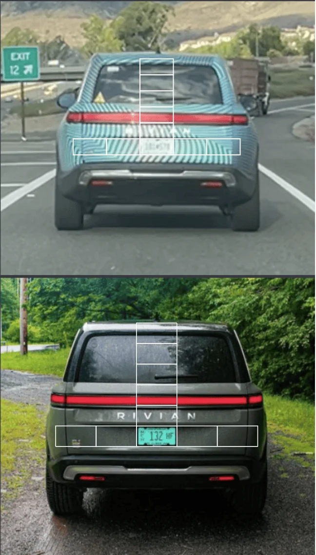 Rivian R1T R1S R2 spied on the road? Screenshot 2023-12-01 at 9.49.29 AM