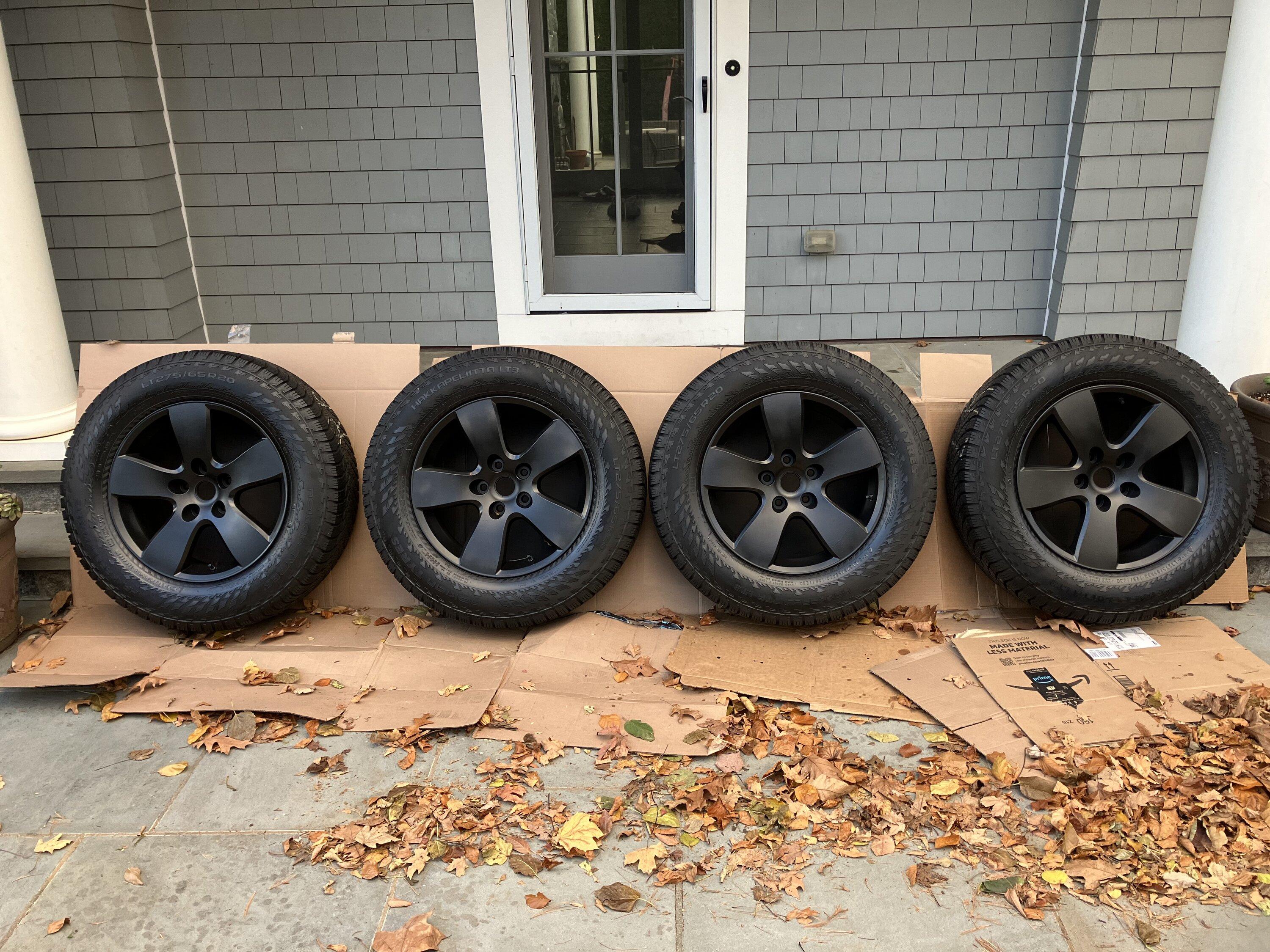 Rivian R1T R1S Affordable Winter Wheels Setup: Ram 2363 IMG_7544