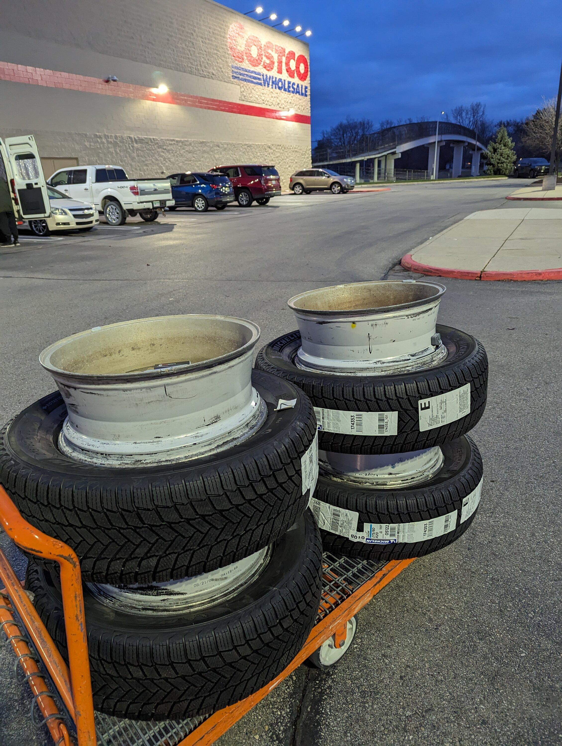Rivian R1T R1S Affordable Winter Wheels Setup: Ram 2363 PXL_20231204_222052515