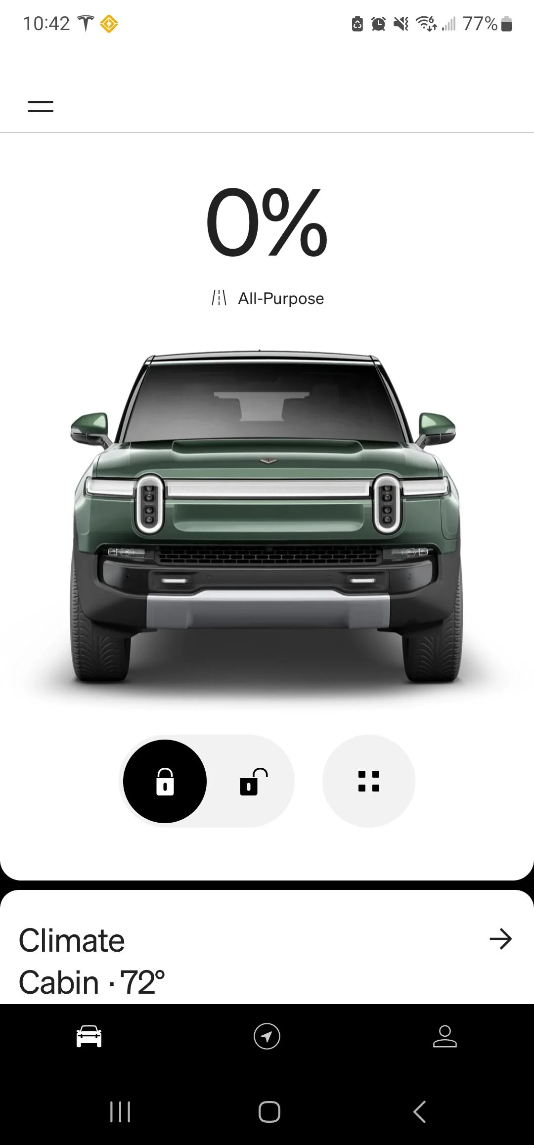 Rivian R1T R1S Rivian App bugs Screenshot_20231205_104214_Rivian