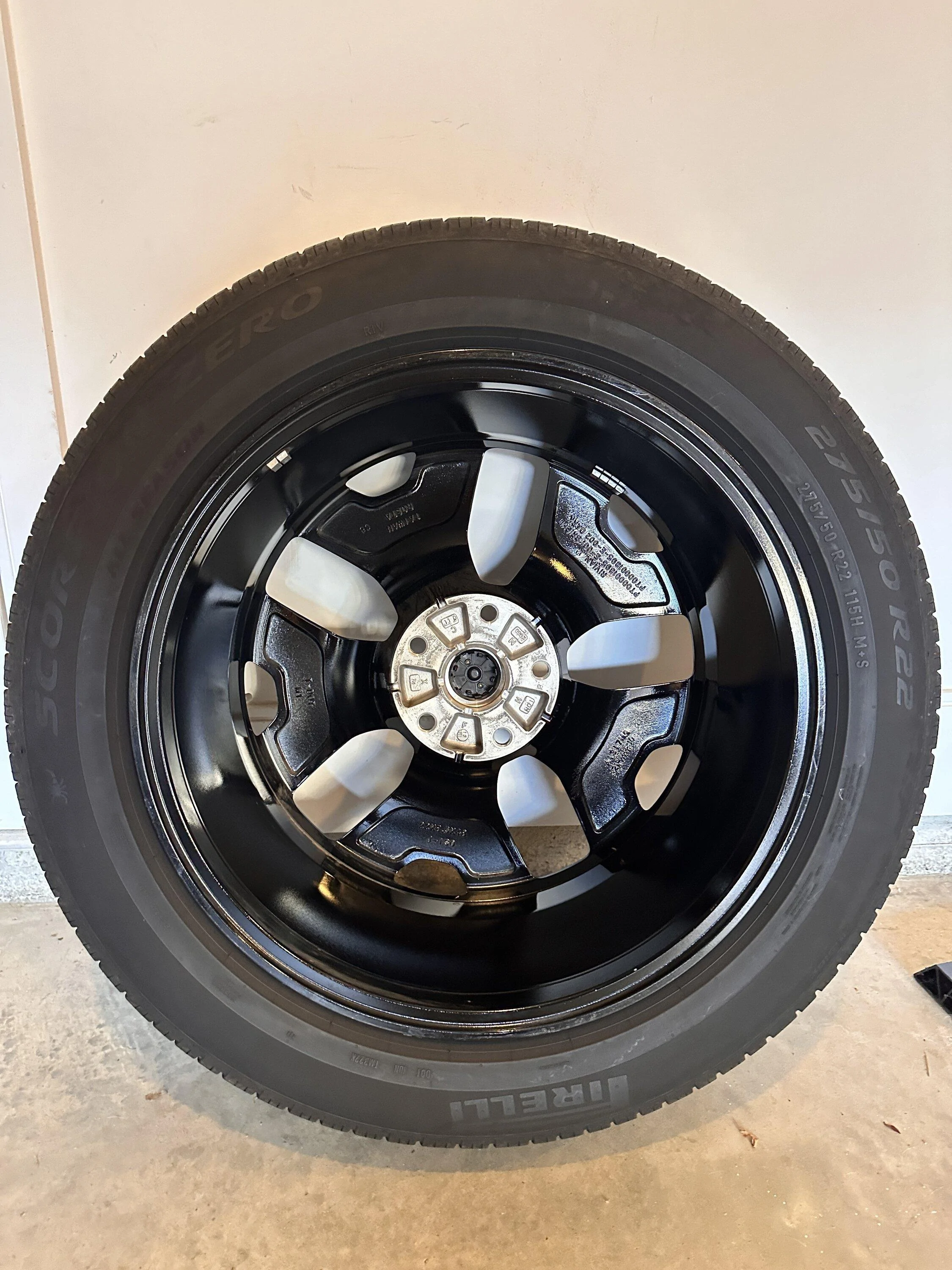 Rivian R1T R1S FS - Set of 22" Sport Brights with TPMS and Center Caps IMG_3648