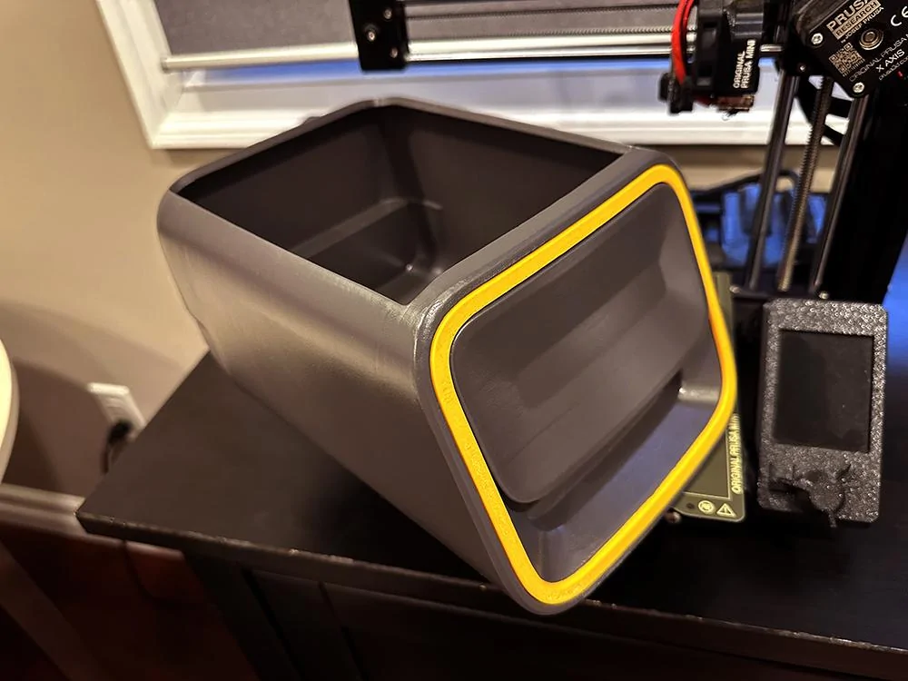 Rivian R1T R1S My 3D printed OEM-looking Camp Speaker Drawer 20231206_201829617_iOS