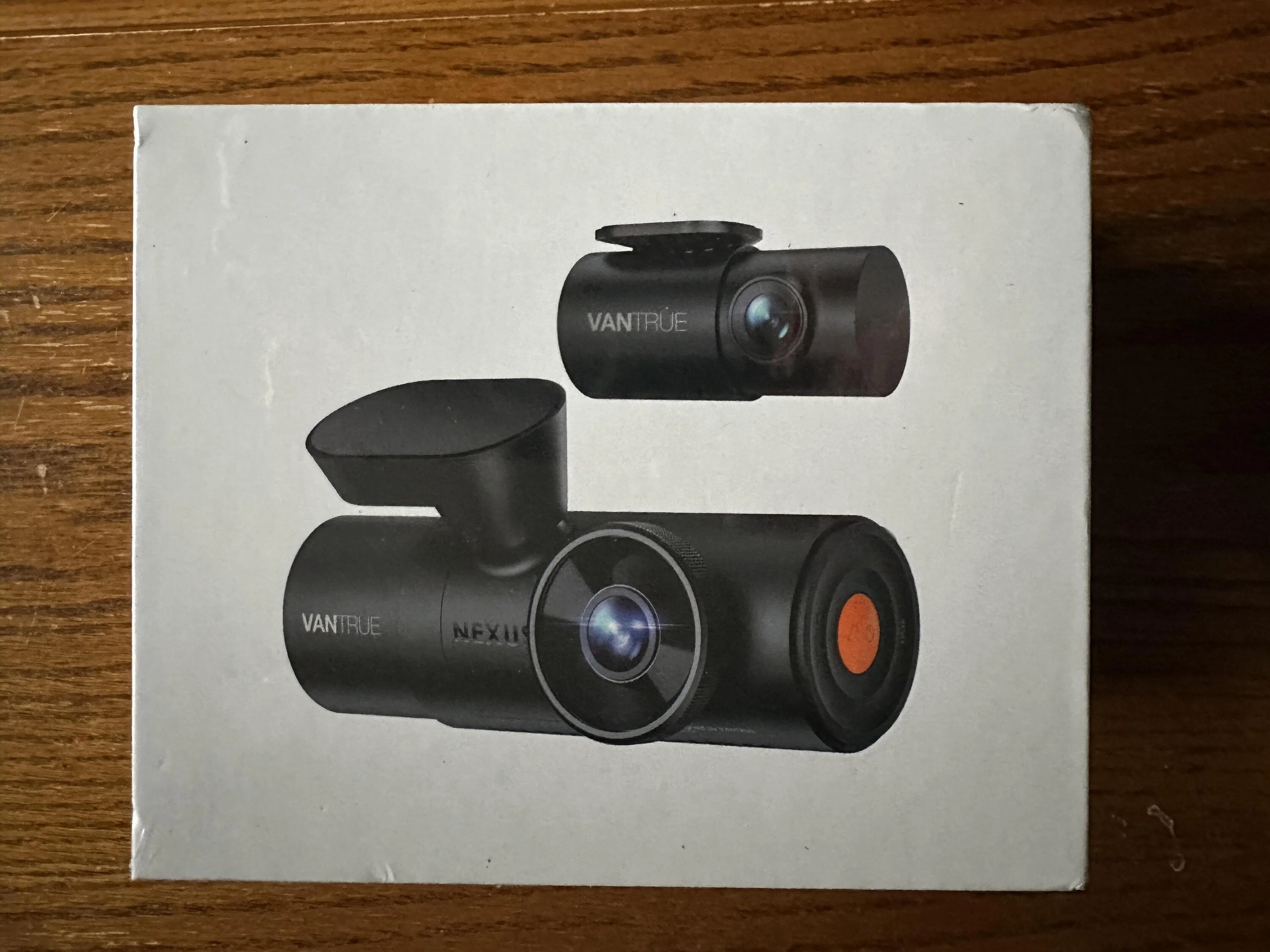 Rivian R1T R1S Vantrue 4N Pro 4K Triple Dash Cam with Rear View Mirror Power Tap -- installed review & photos Vantru