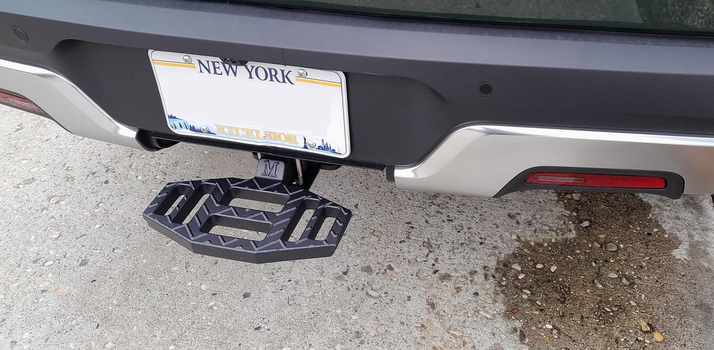 Rivian R1T R1S Super Heavy Duty Hitch Step / Bumper Protector with Photos 2