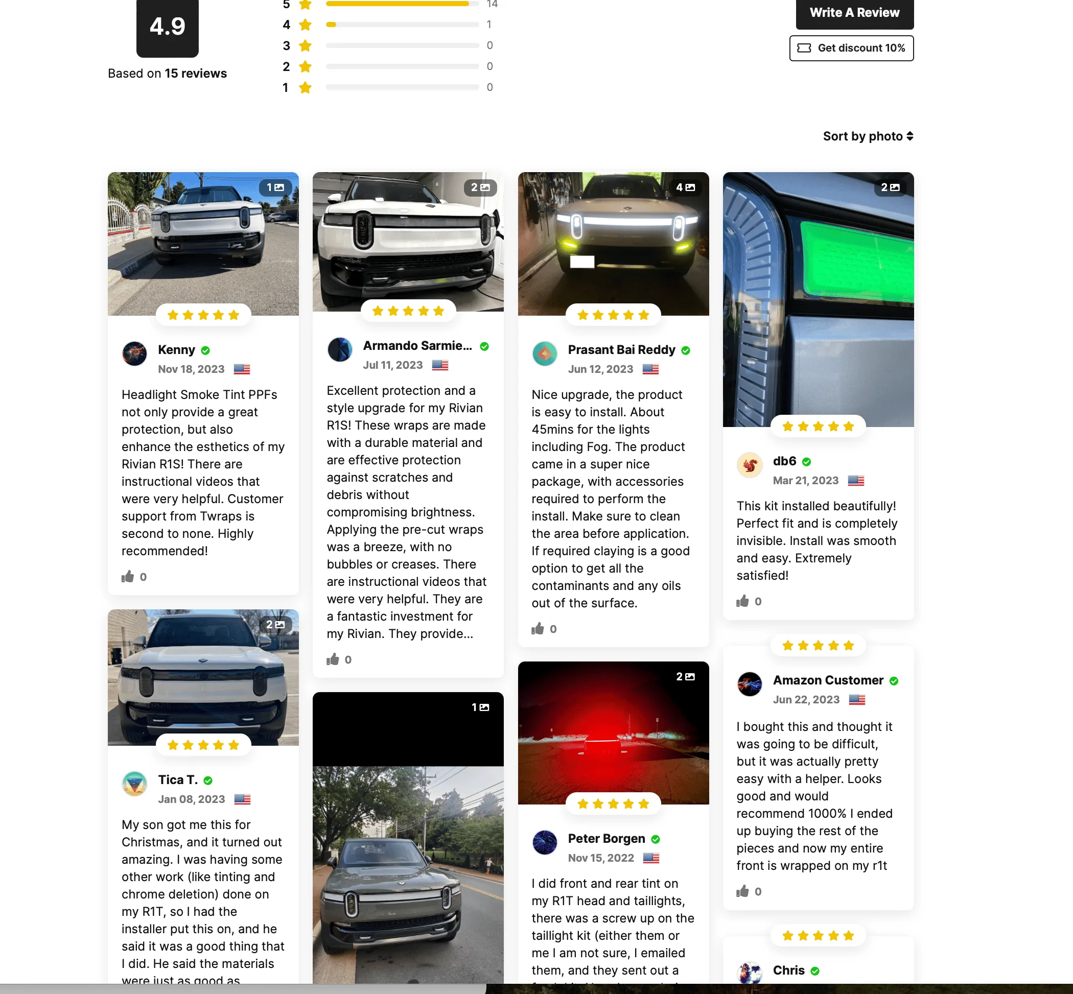 Rivian R1T R1S TWRAPS Black Friday & Cyber Monday Sale Screenshot 2023-12-07 at 2.29.16 PM