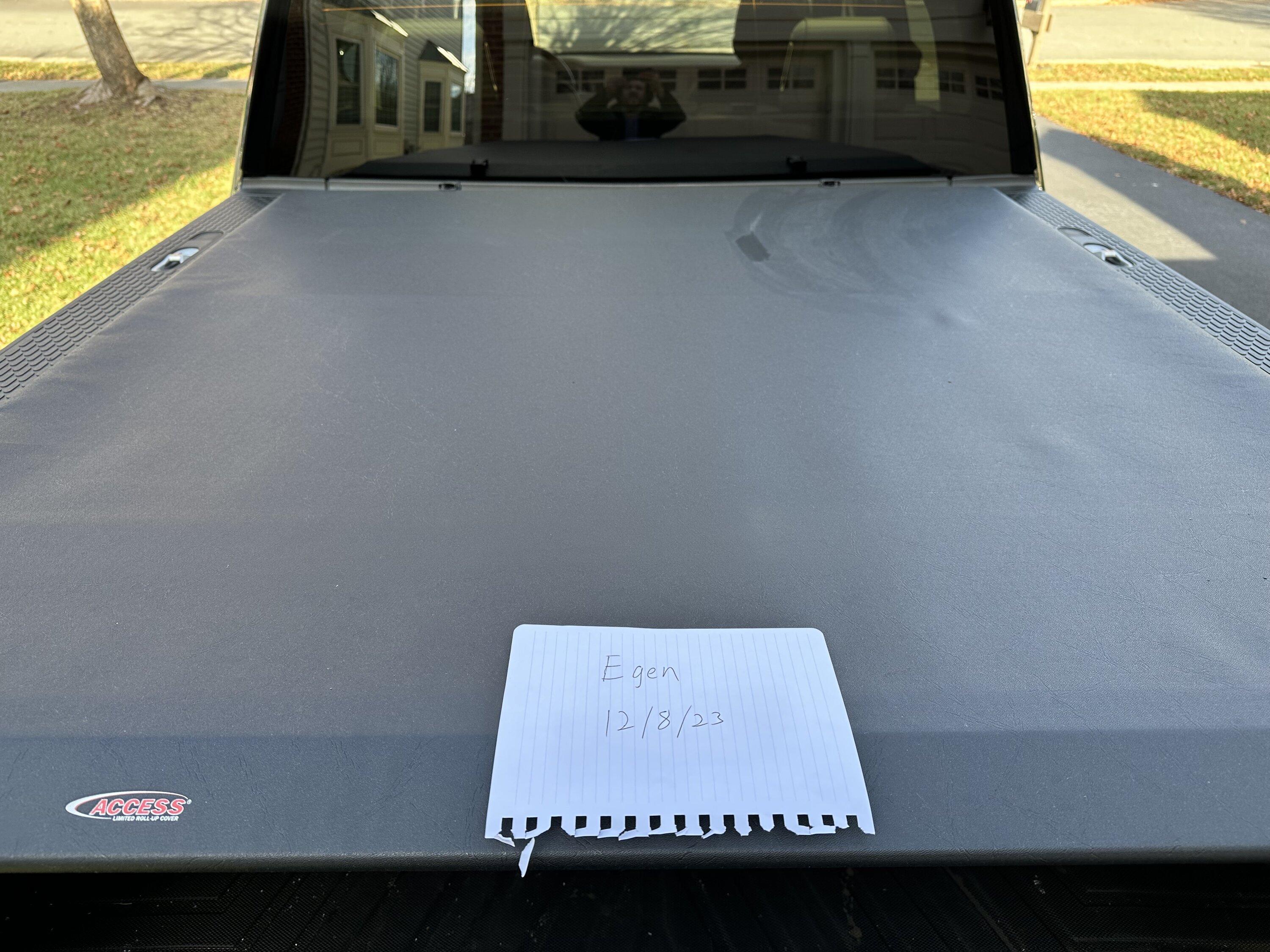 Rivian R1T R1S For Sale: Access tonneau cover IMG_9130