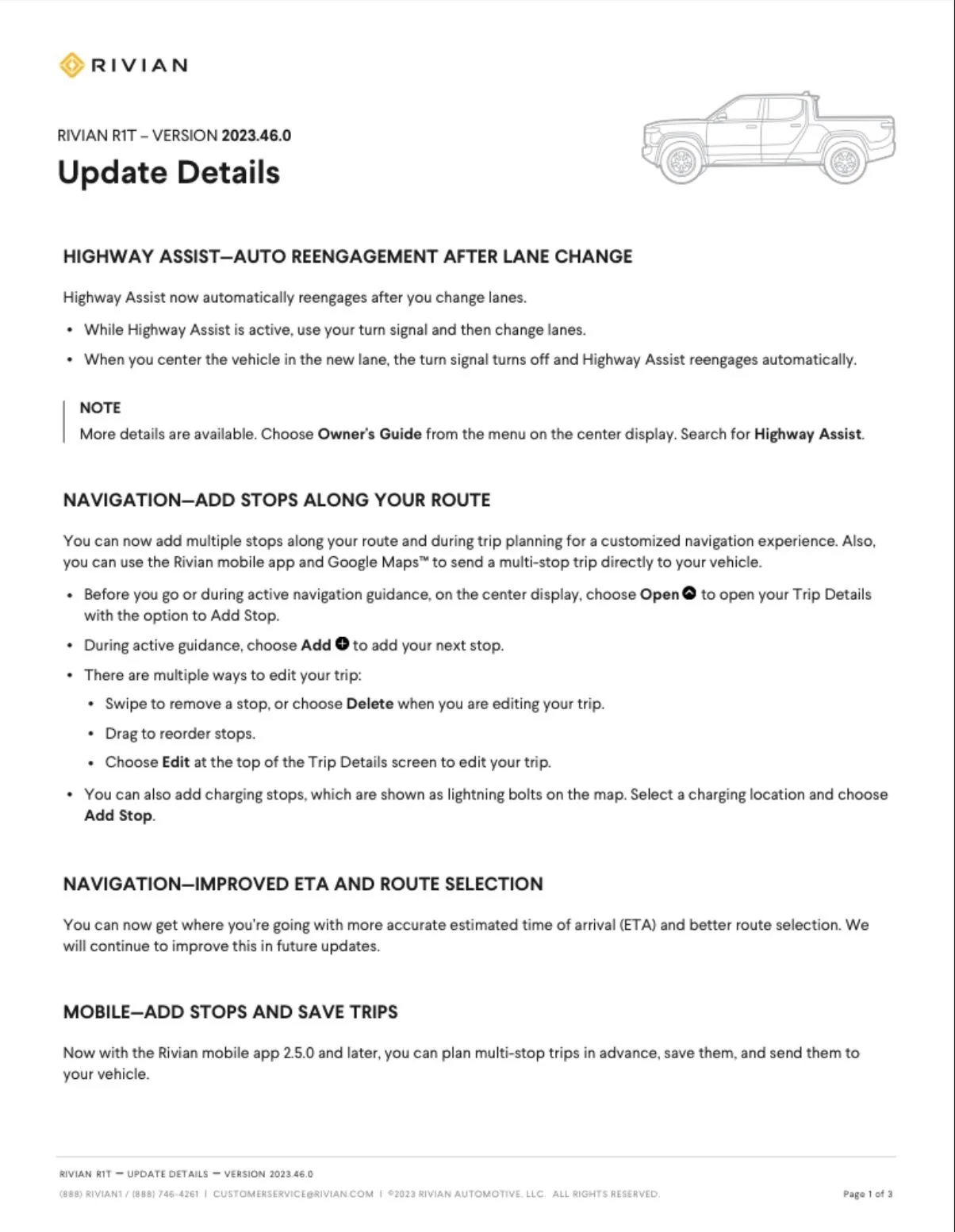 Rivian R1T R1S Software Update 2023.46.0 is rolling out IMG_1334