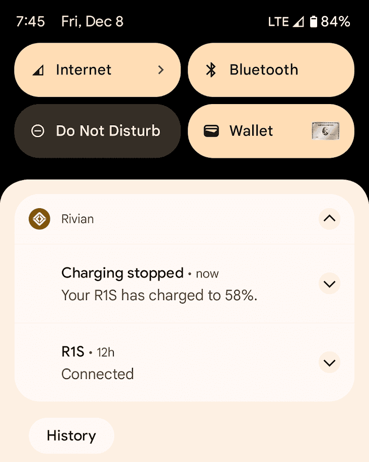 Rivian R1T R1S Still no notifications on Android Rivian notificatio