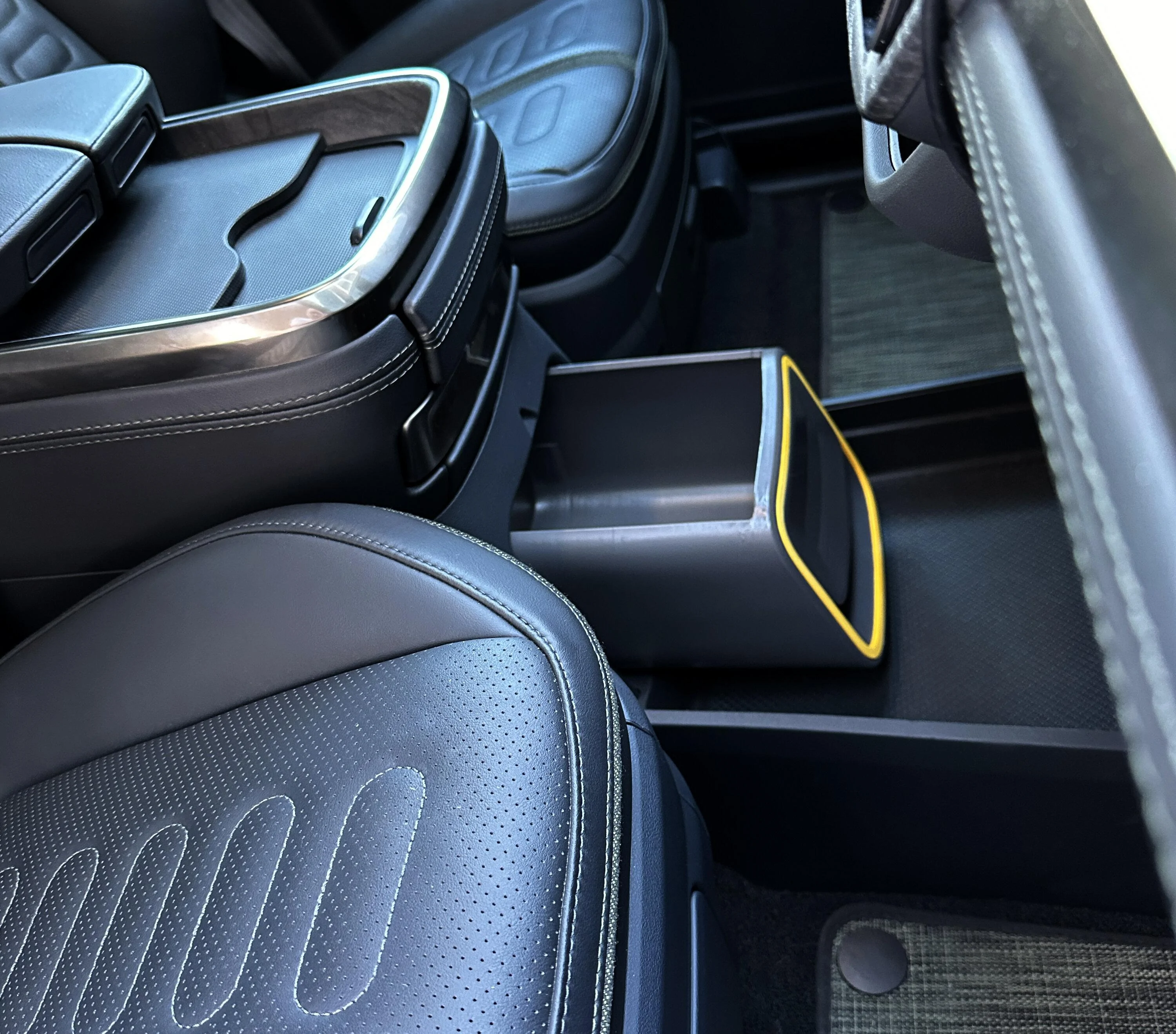 Rivian R1T R1S My 3D printed OEM-looking Camp Speaker Drawer 20231208_184234957_iOS