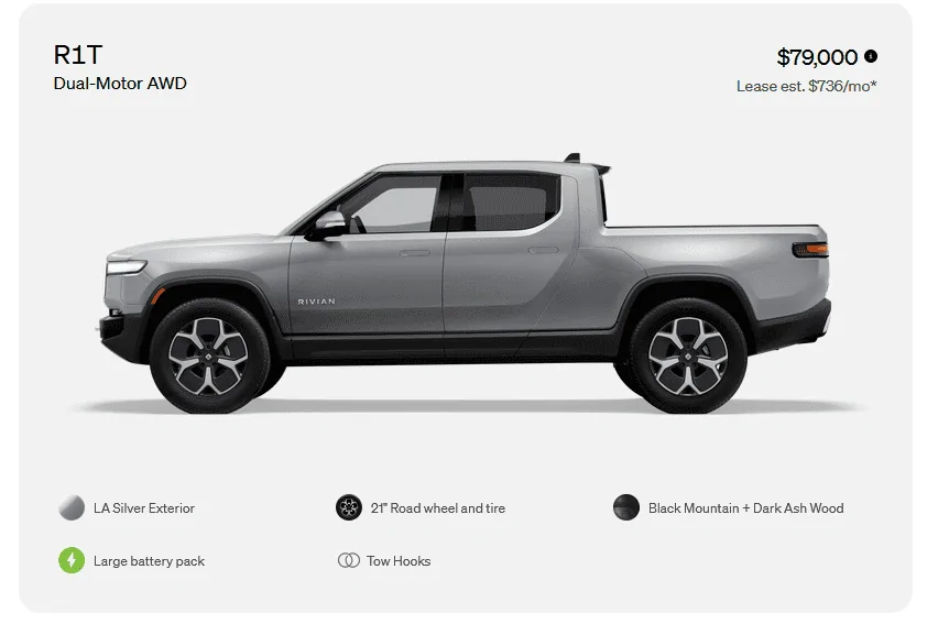 Rivian R1T R1S R1Ts in Shop 1702074265993