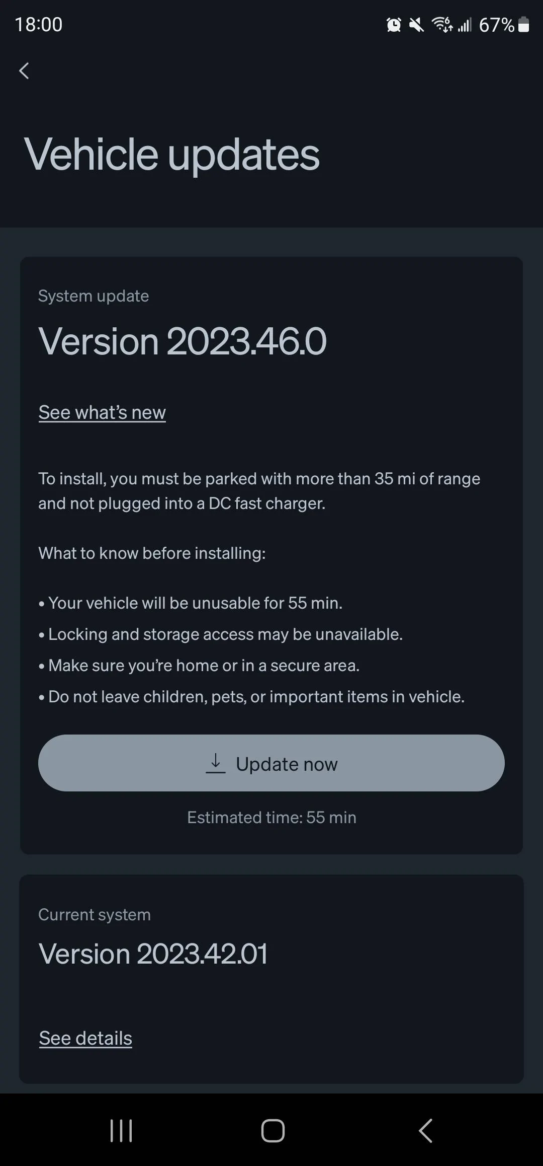 Rivian R1T R1S Software Update 2023.46.0 is rolling out Screenshot_20231208_180016_Rivian
