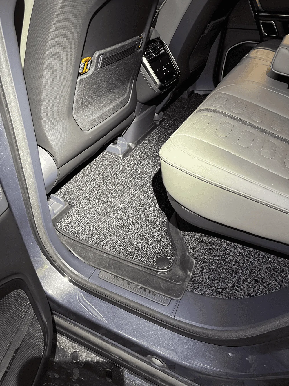 Rivian R1T R1S Tip: Flexseal on Chilewich mats stacked mats