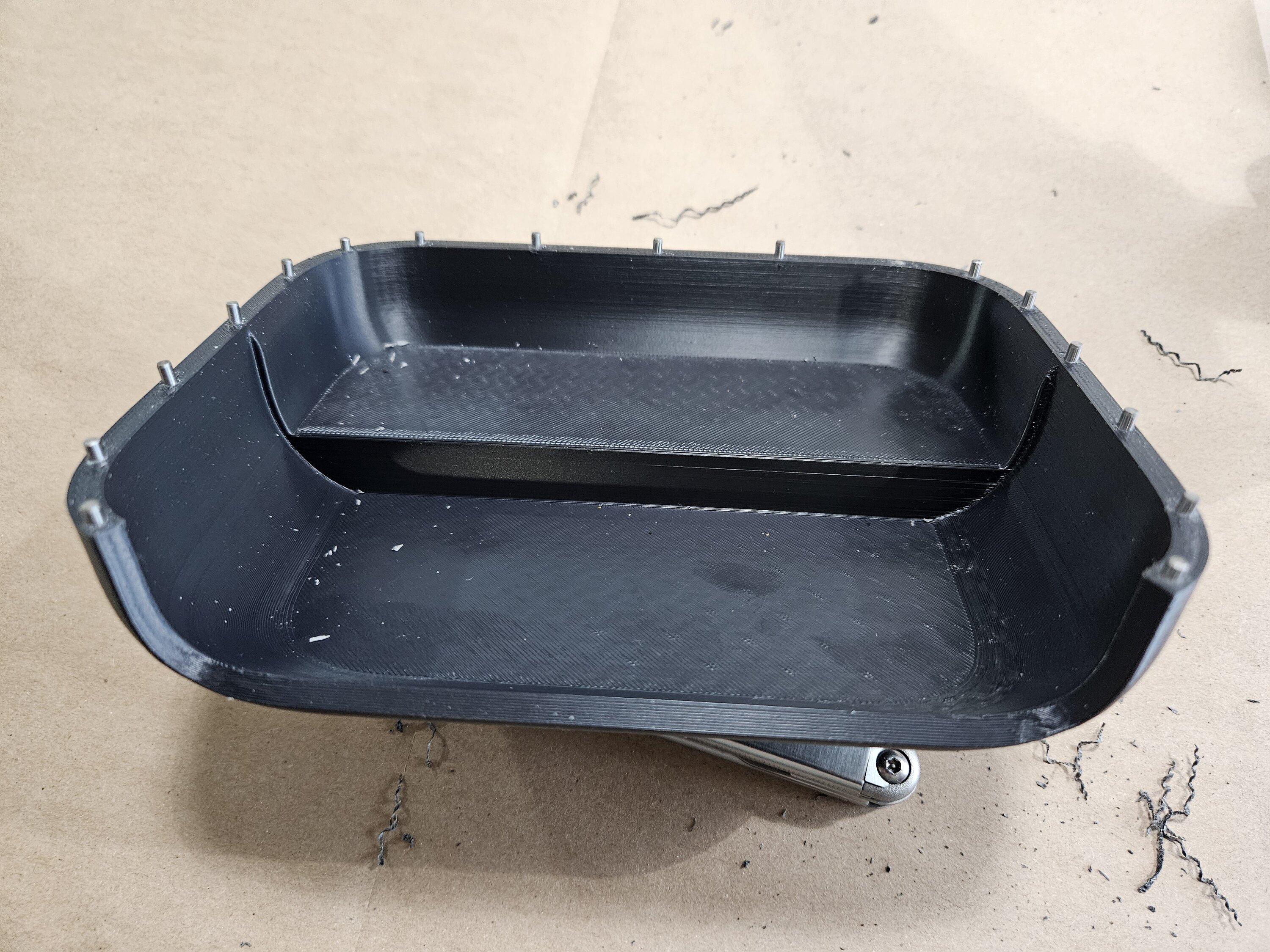 Rivian R1T R1S My 3D printed OEM-looking Camp Speaker Drawer 20231209_131418