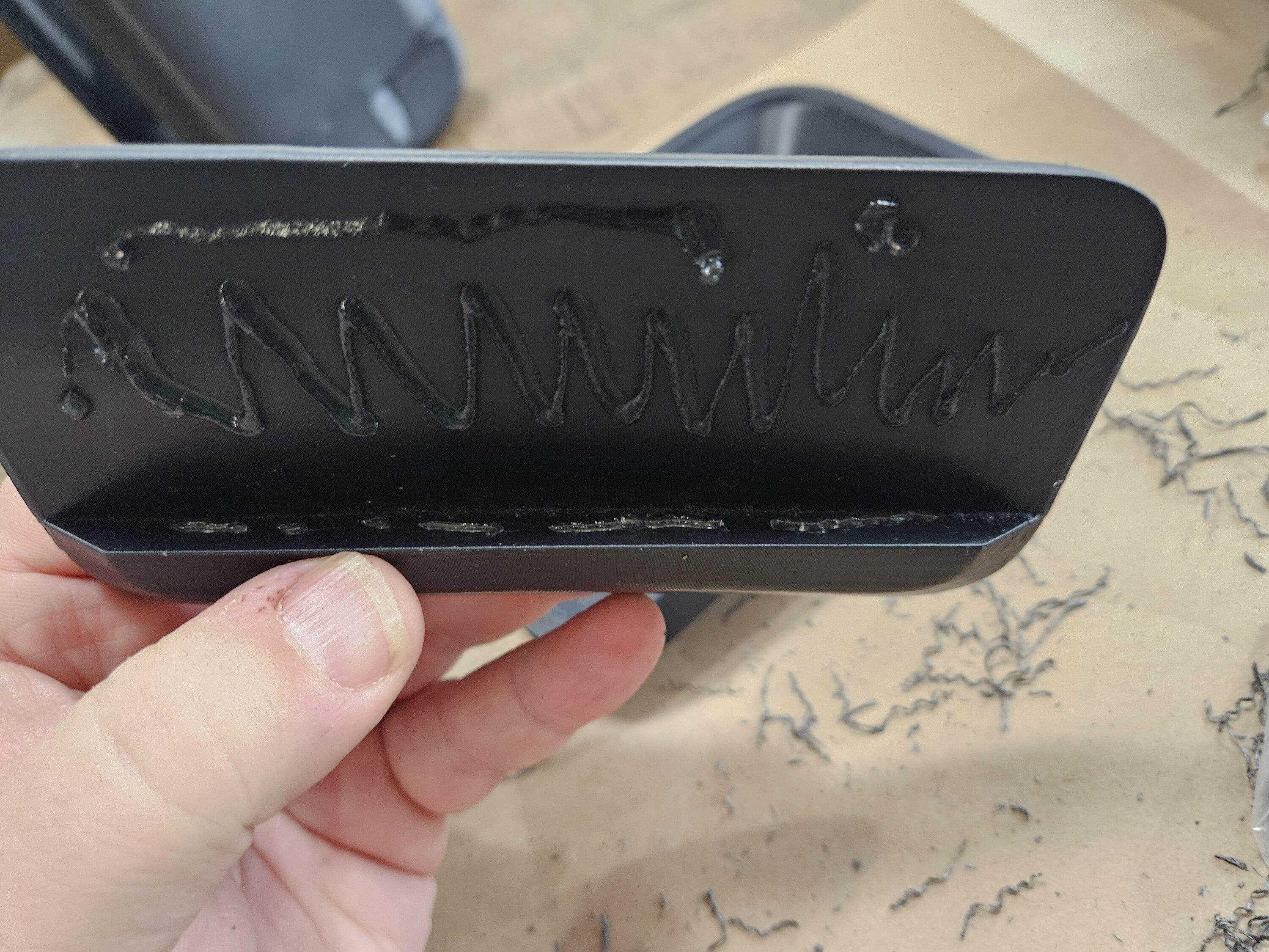 Rivian R1T R1S My 3D printed OEM-looking Camp Speaker Drawer 20231209_134216
