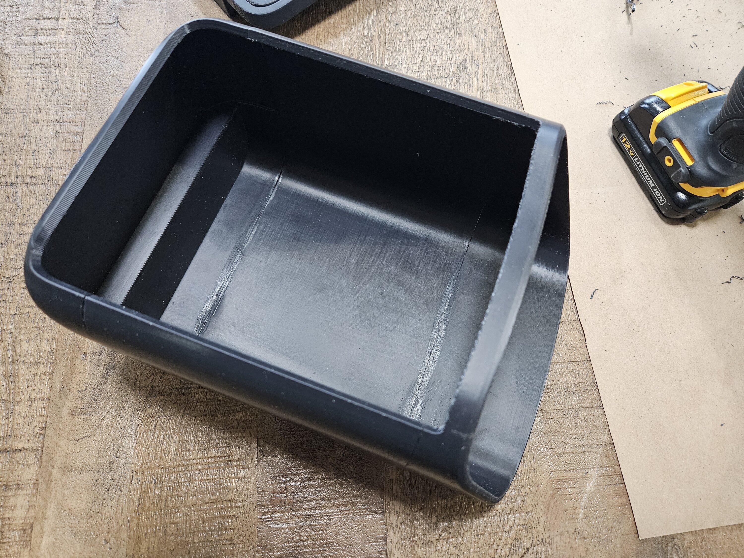 Rivian R1T R1S My 3D printed OEM-looking Camp Speaker Drawer 20231209_135204