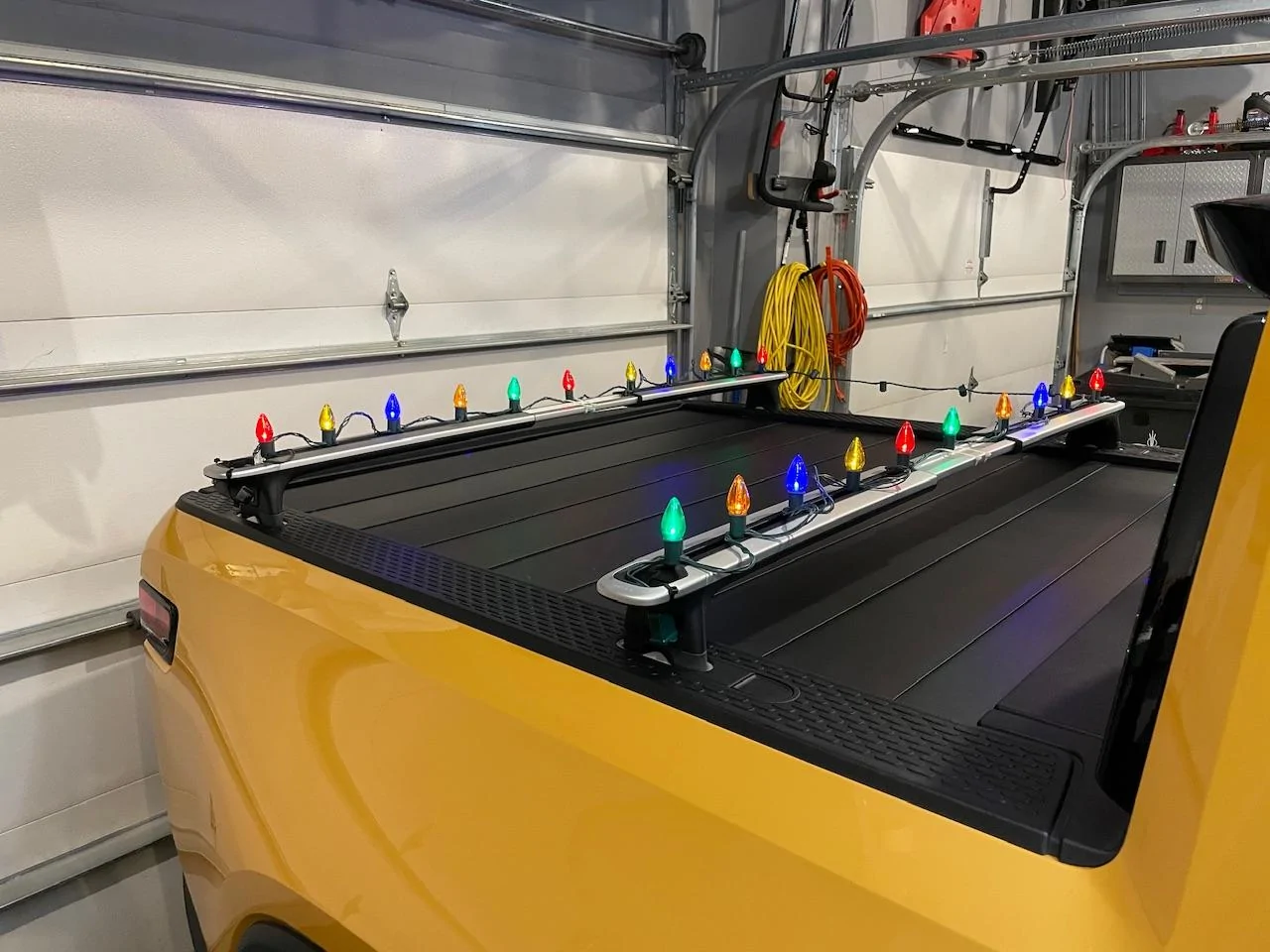 Rivian R1T R1S Spread Holiday Cheer with LED lights! IMG_5606