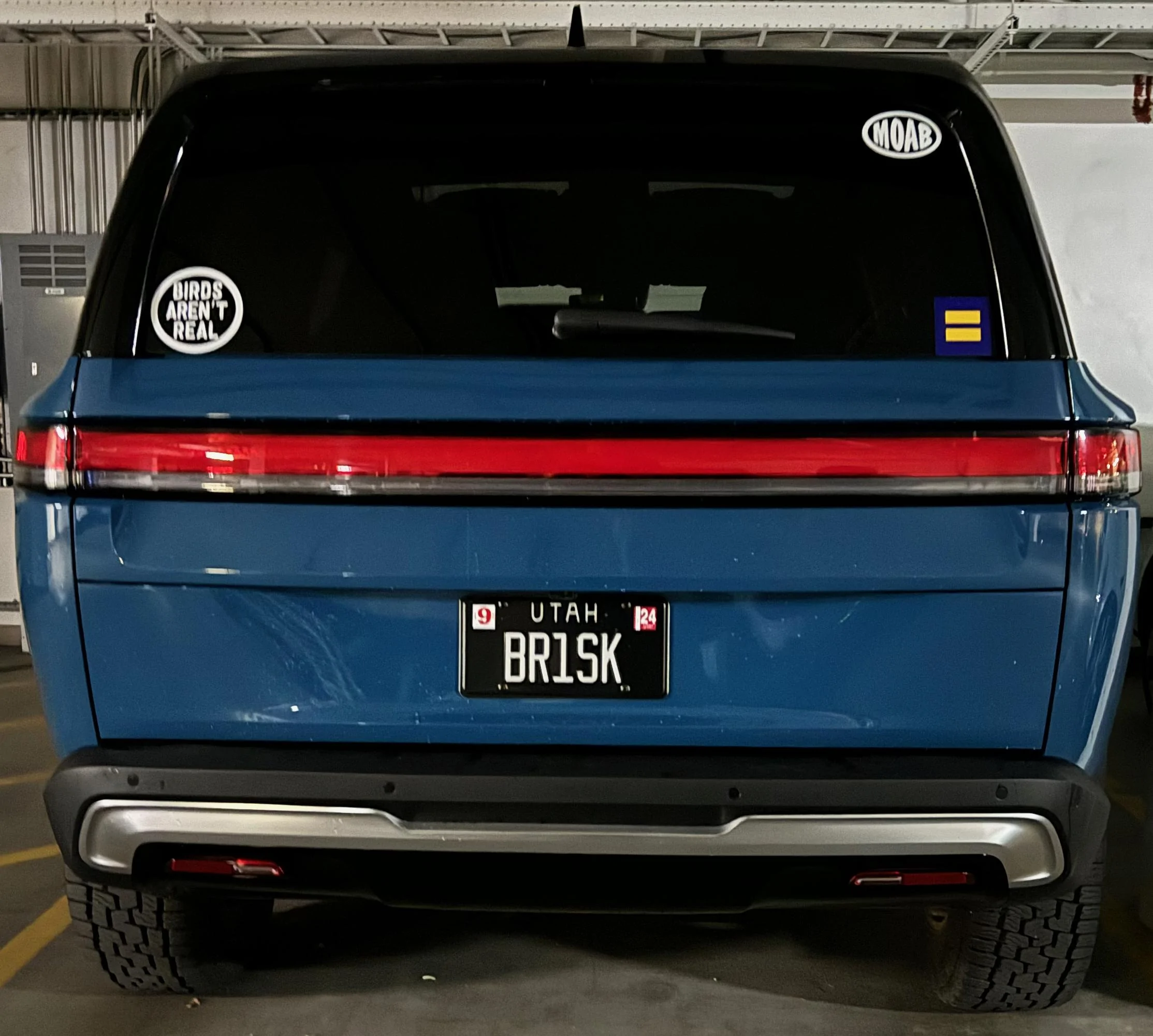 Rivian R1T R1S Personal / Vanity Plates, Anyone? BR1SK