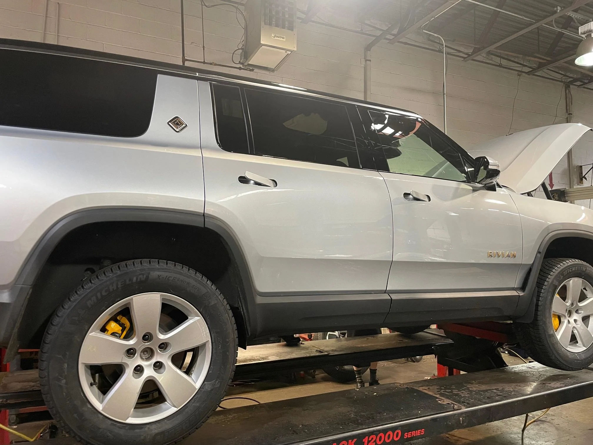 Rivian R1T R1S Ram 2363 Wheels + Snow Tire (Michelin X-Ice Snow SUV) Purchase and Install Experience IMG_8848