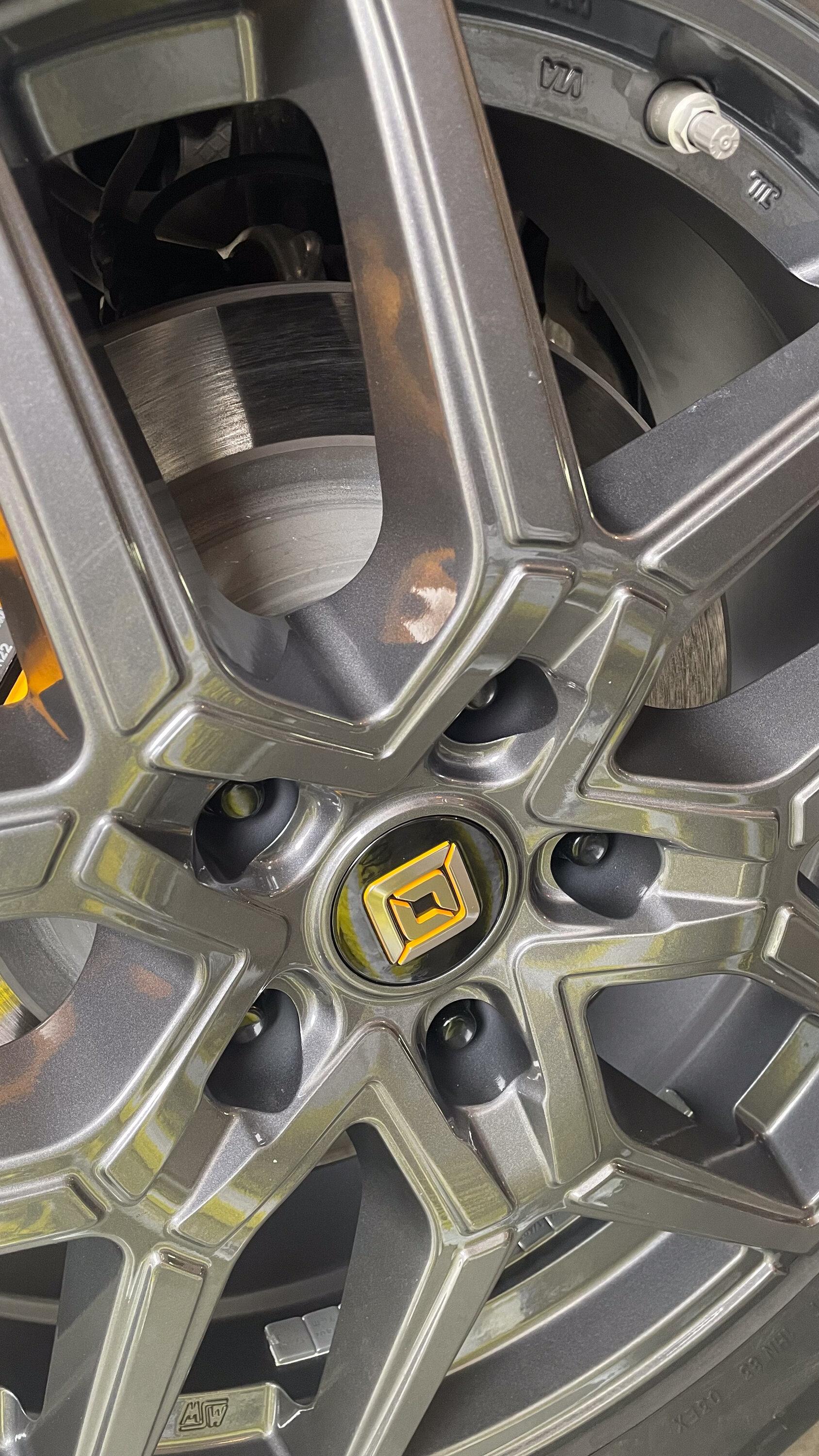 Rivian R1T R1S 20" MSW Wheel w/ Michelin X-ICE Installation Experience IMG_5058