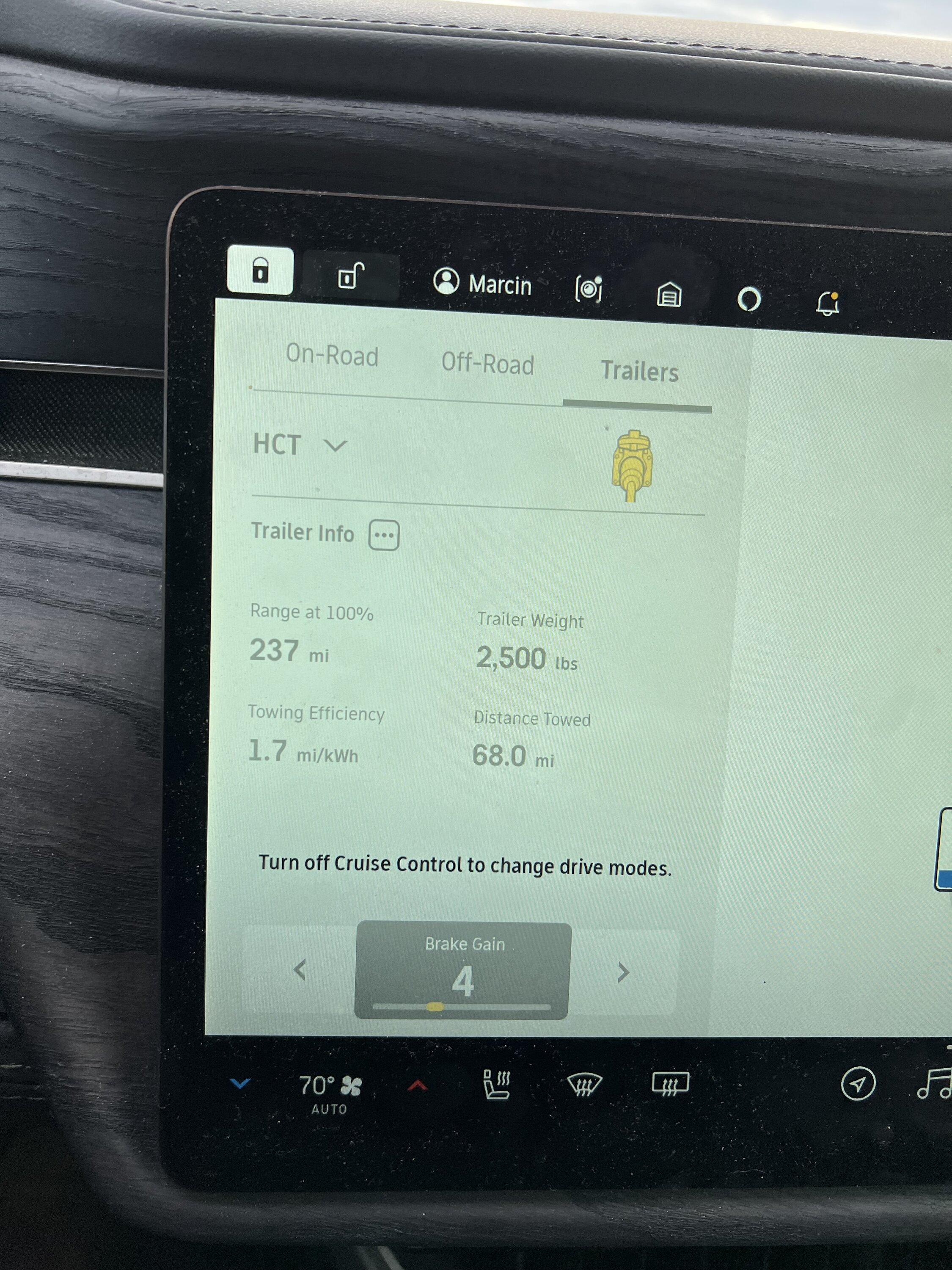 Rivian R1T R1S Towing + Efficiency: Please post your experience! IMG_8187