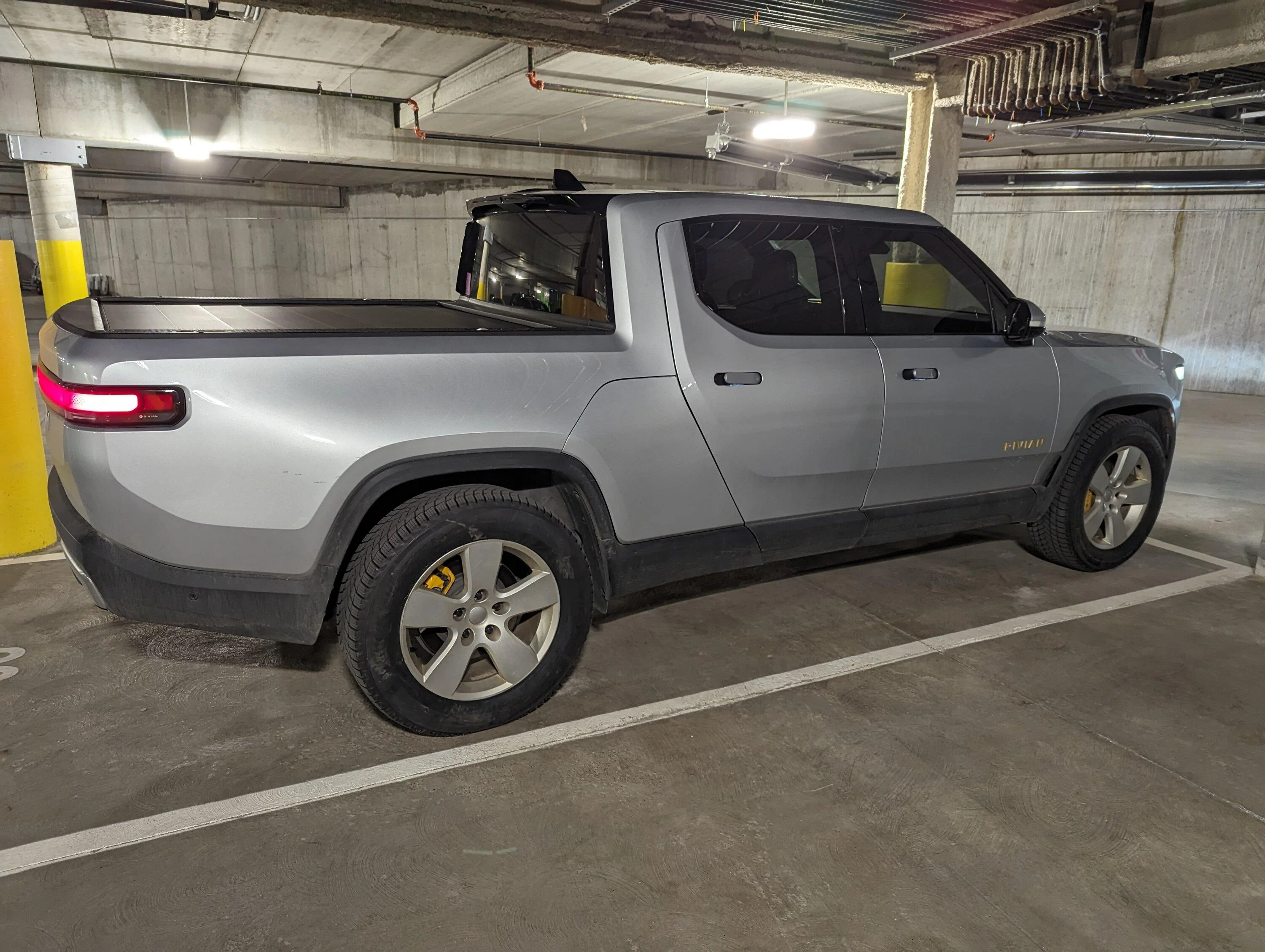 Rivian R1T R1S Affordable Winter Wheels Setup: Ram 2363 PXL_20231212_173255168