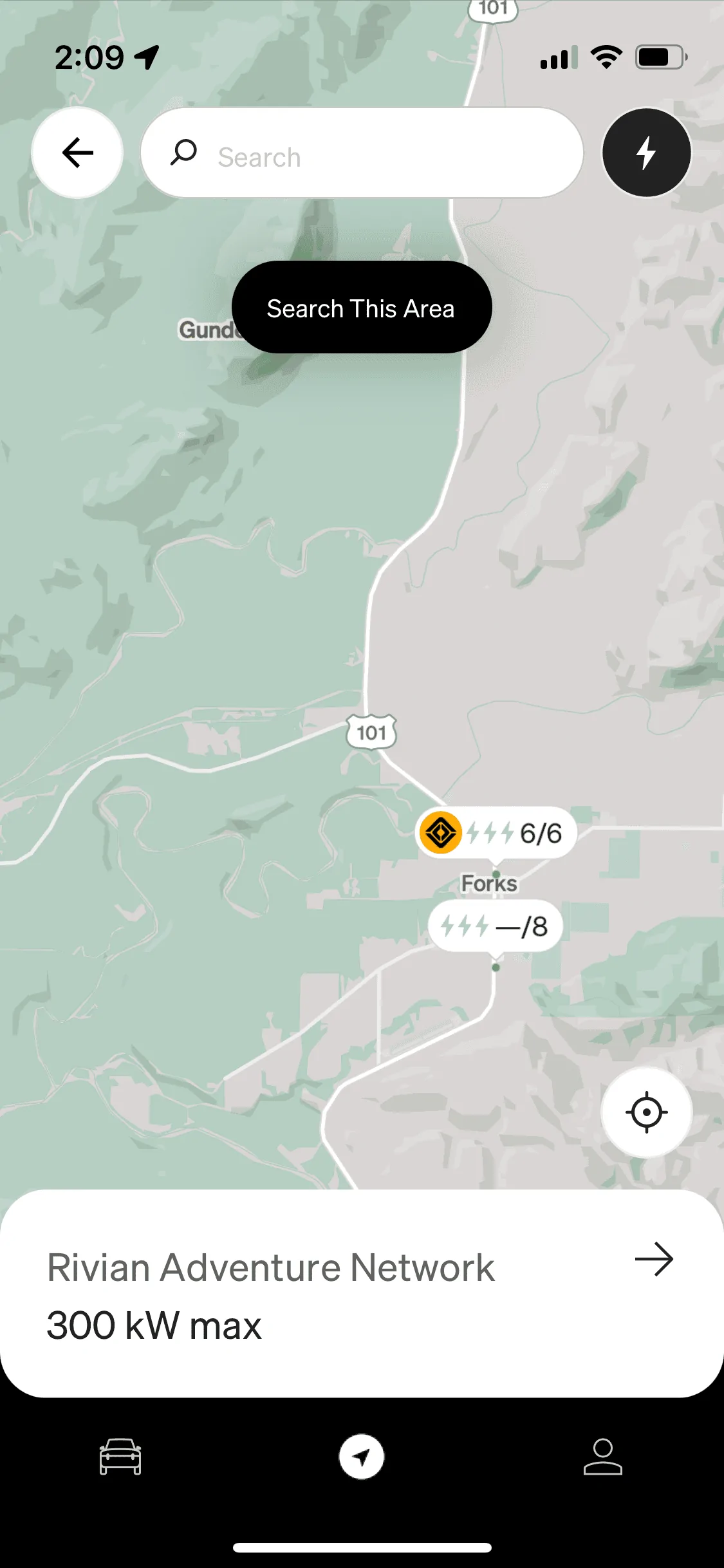Rivian R1T R1S RAN Rivian Charging Stations Locations Map via Google Maps IMG_1837