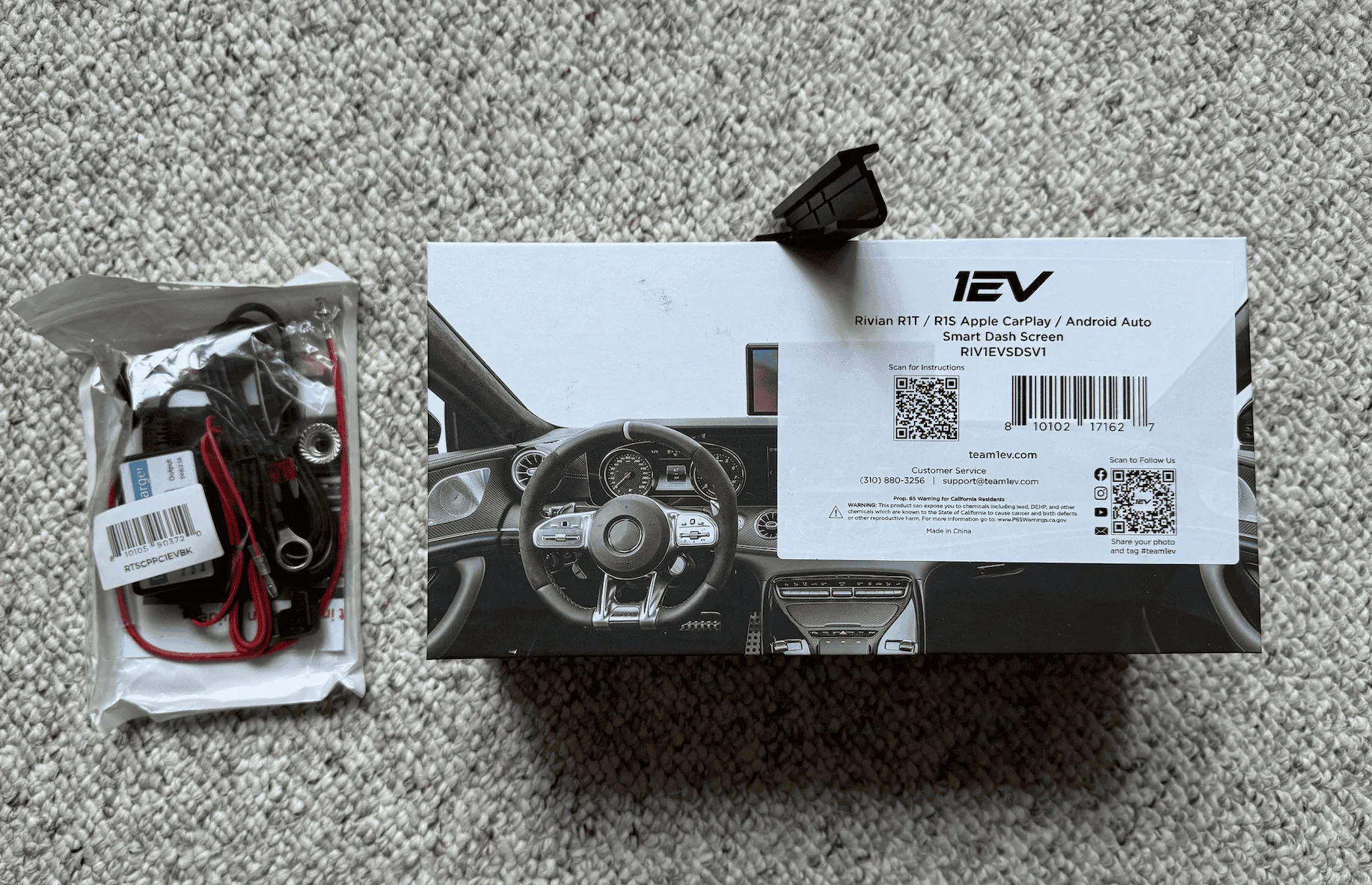 Rivian R1T R1S CarPlay & Android Auto Smart Dash Screen has arrived!  New from EVSportline.com Screenshot 2023-12-13 at 2.46.59 PM