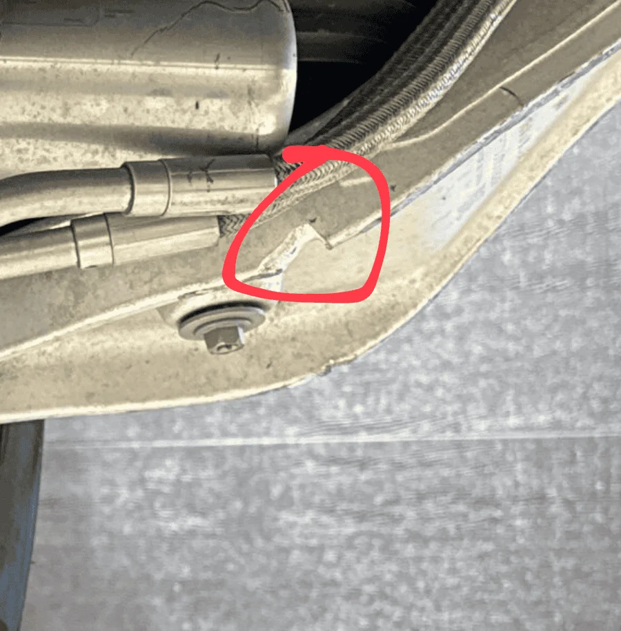 Rivian R1T R1S Rear suspension damage Screenshot_20231216-064139~2