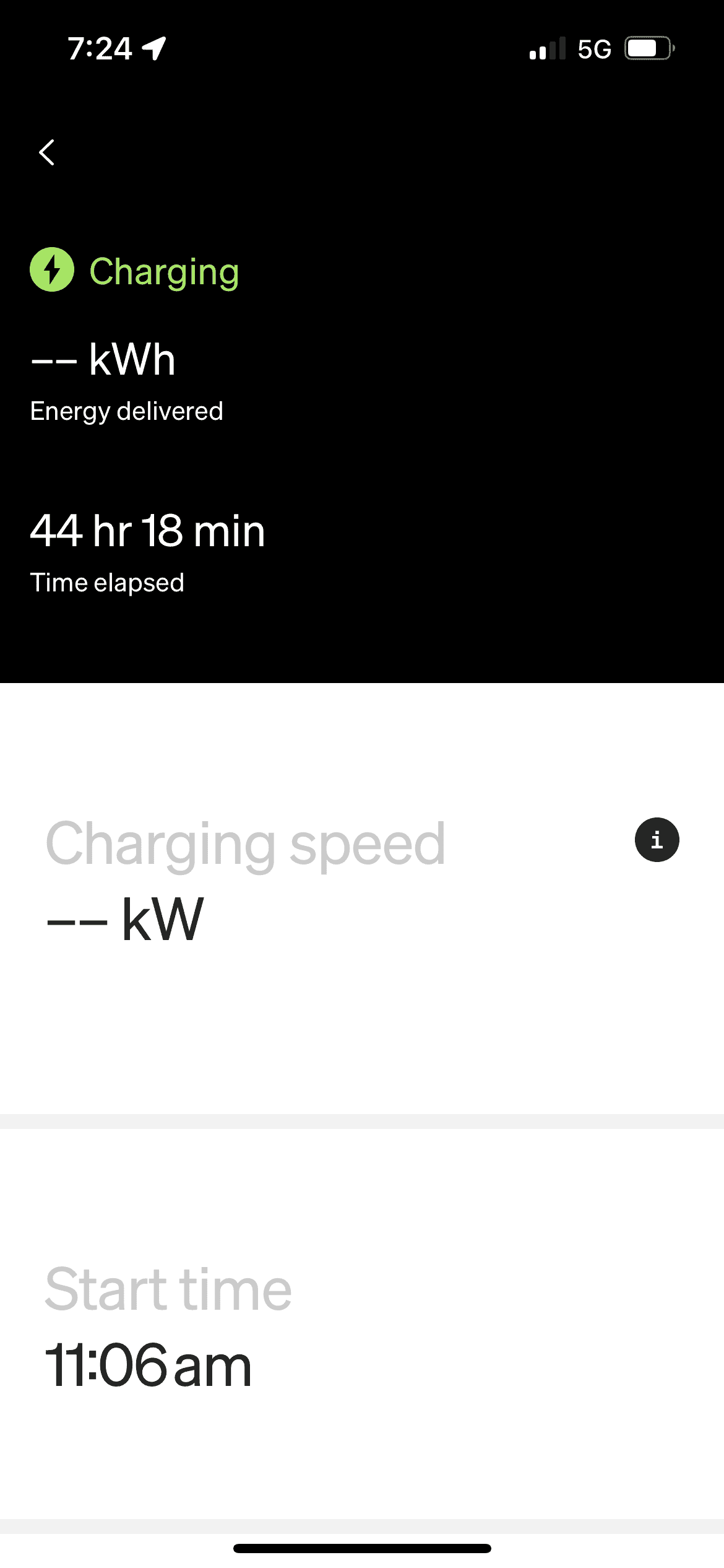 Rivian R1T R1S App not showing correct charging info, anyone else? IMG_5375