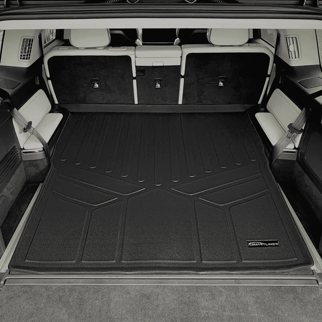 Rivian R1T R1S 3D Maxpider Seatback Protector (3rd row) installed pics 1703043902110