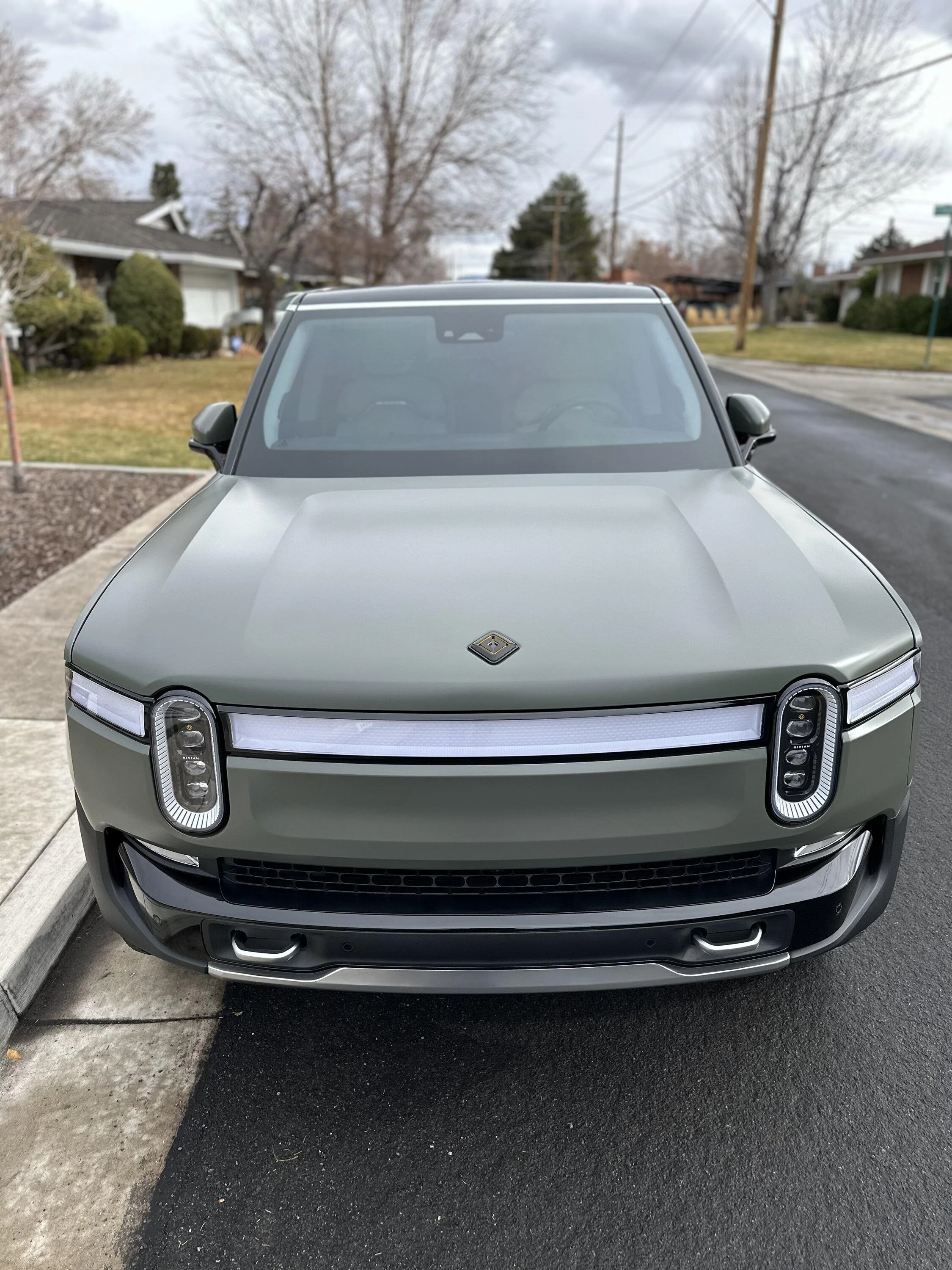 Rivian R1T R1S Launch Green R1S Stealth PPF Pics IMG_2081