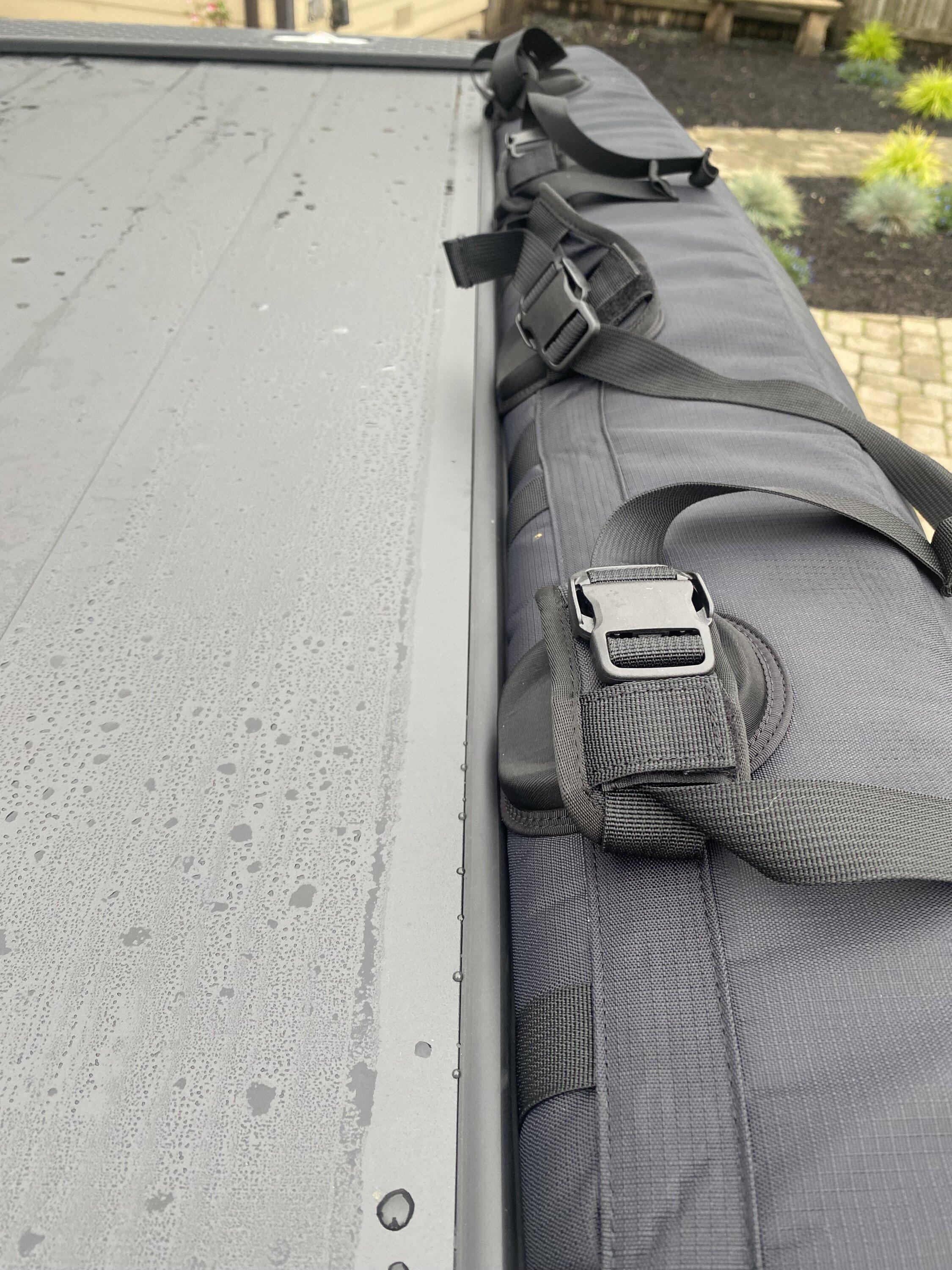 Rivian R1T R1S Tailgate pad clearance with new tonneau IMG_7304