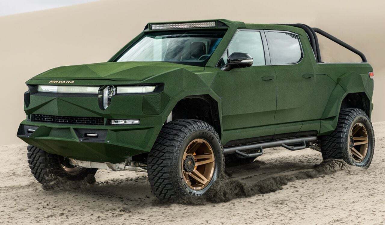 Rivian R1T R1S This Rivian is ready for the Tommy Gun s-l1600