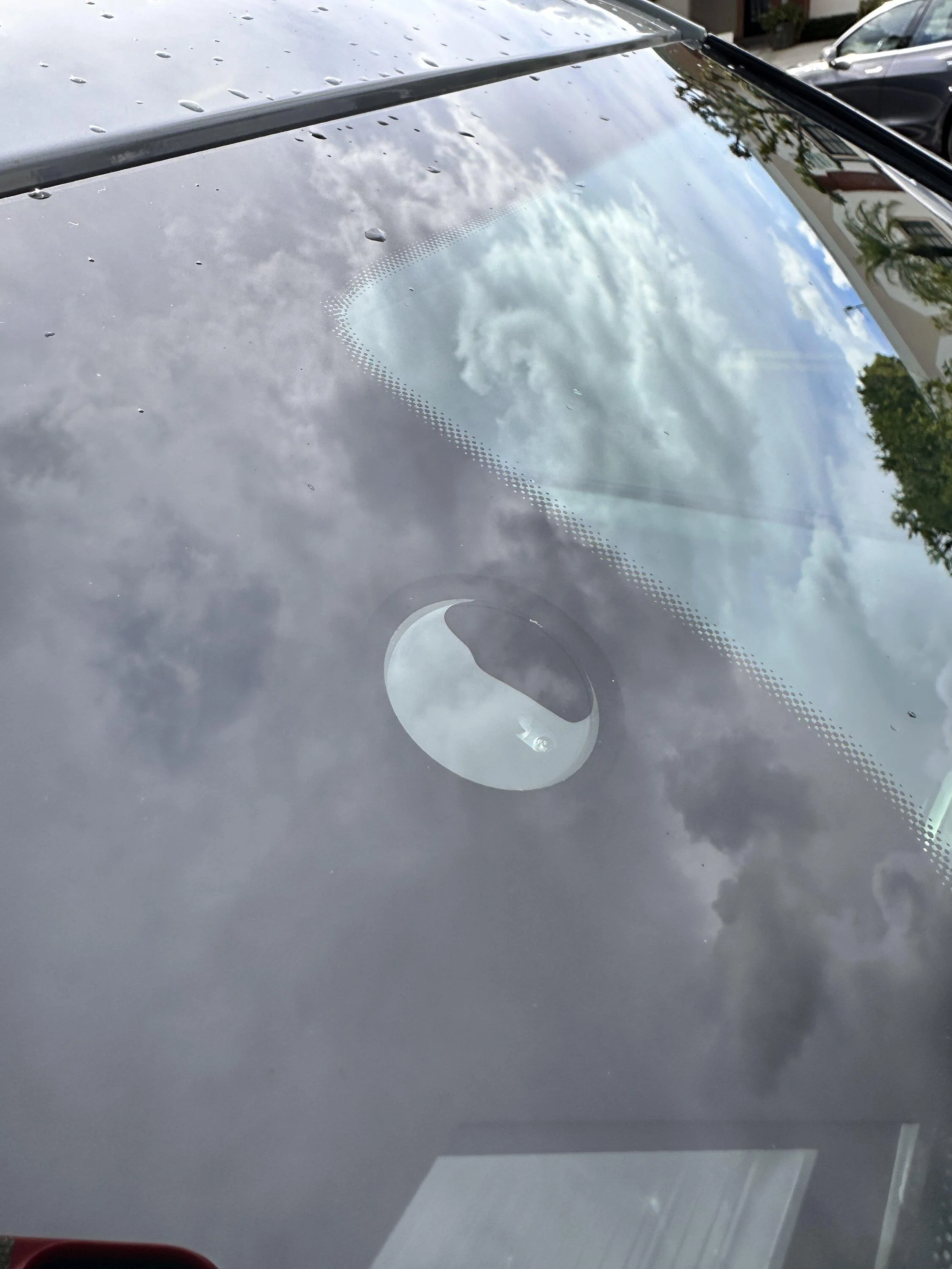 Rivian R1T R1S Front camera on the front windshield, does this look right? IMG_4449