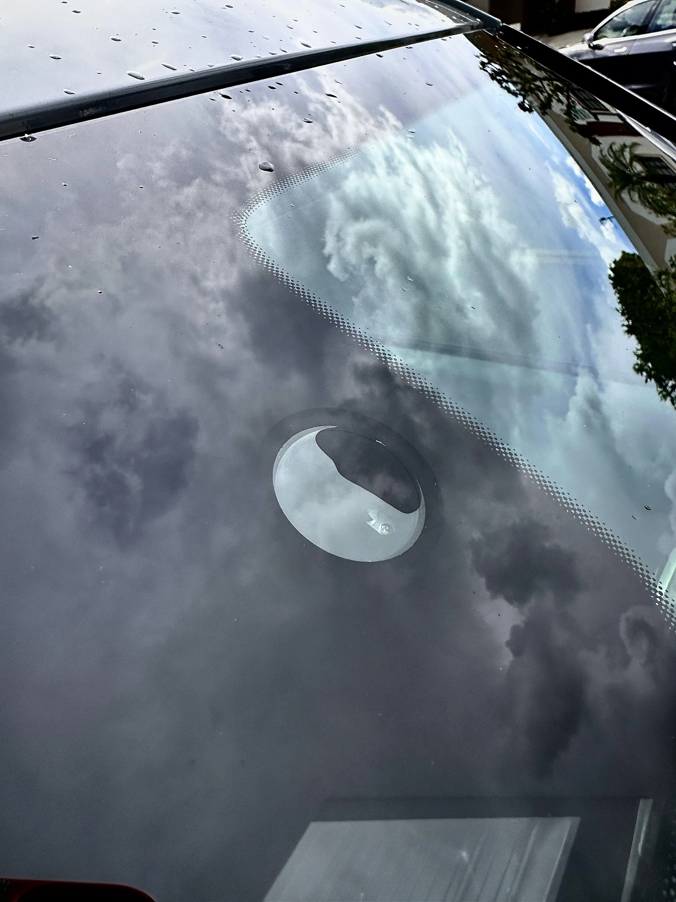 Rivian R1T R1S Front camera on the front windshield, does this look right? IMG_4449