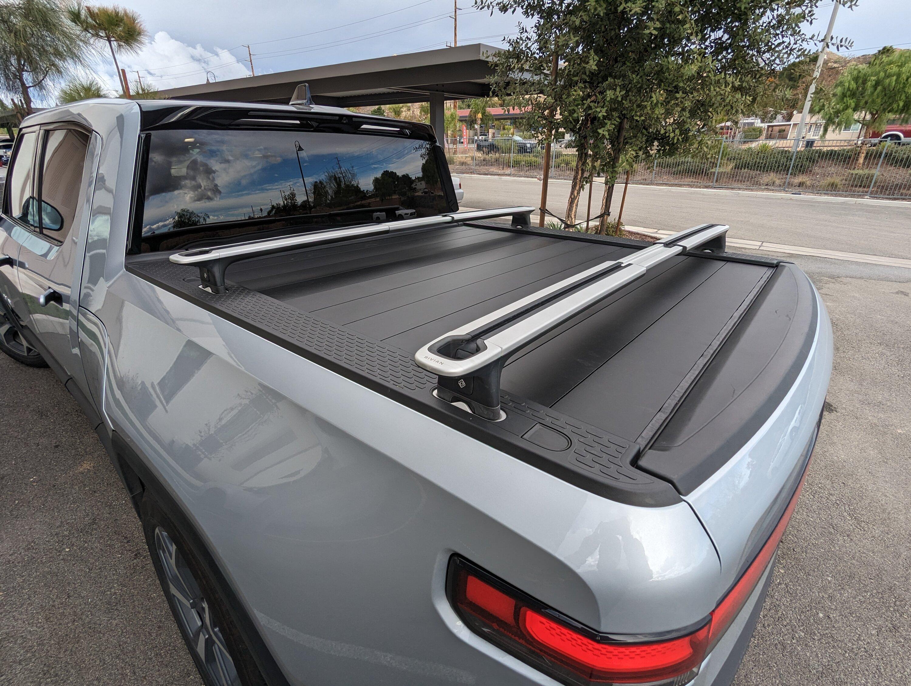 Rivian R1T R1S DIY temporary tonneau / bed cover? 1000007879