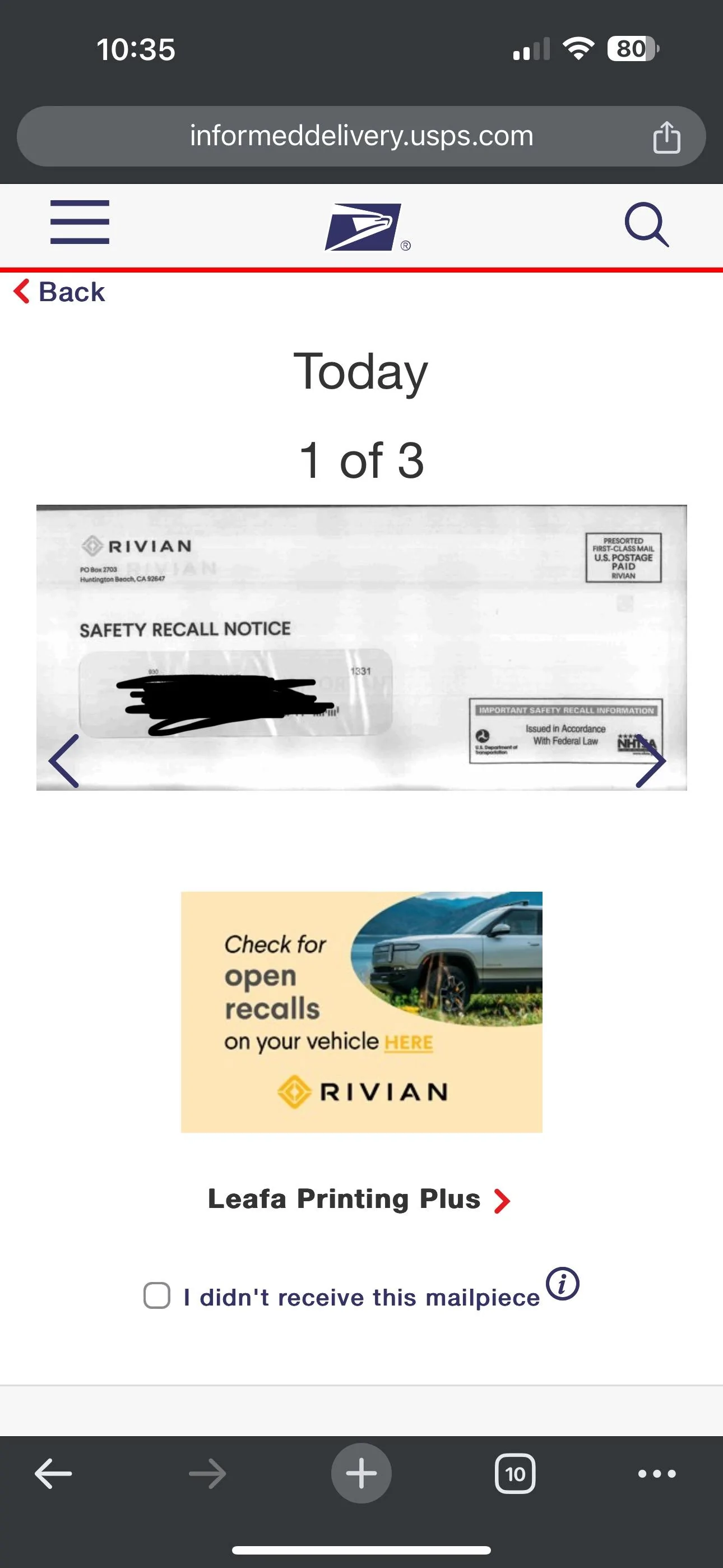 Rivian R1T R1S New recall? IMG_8222