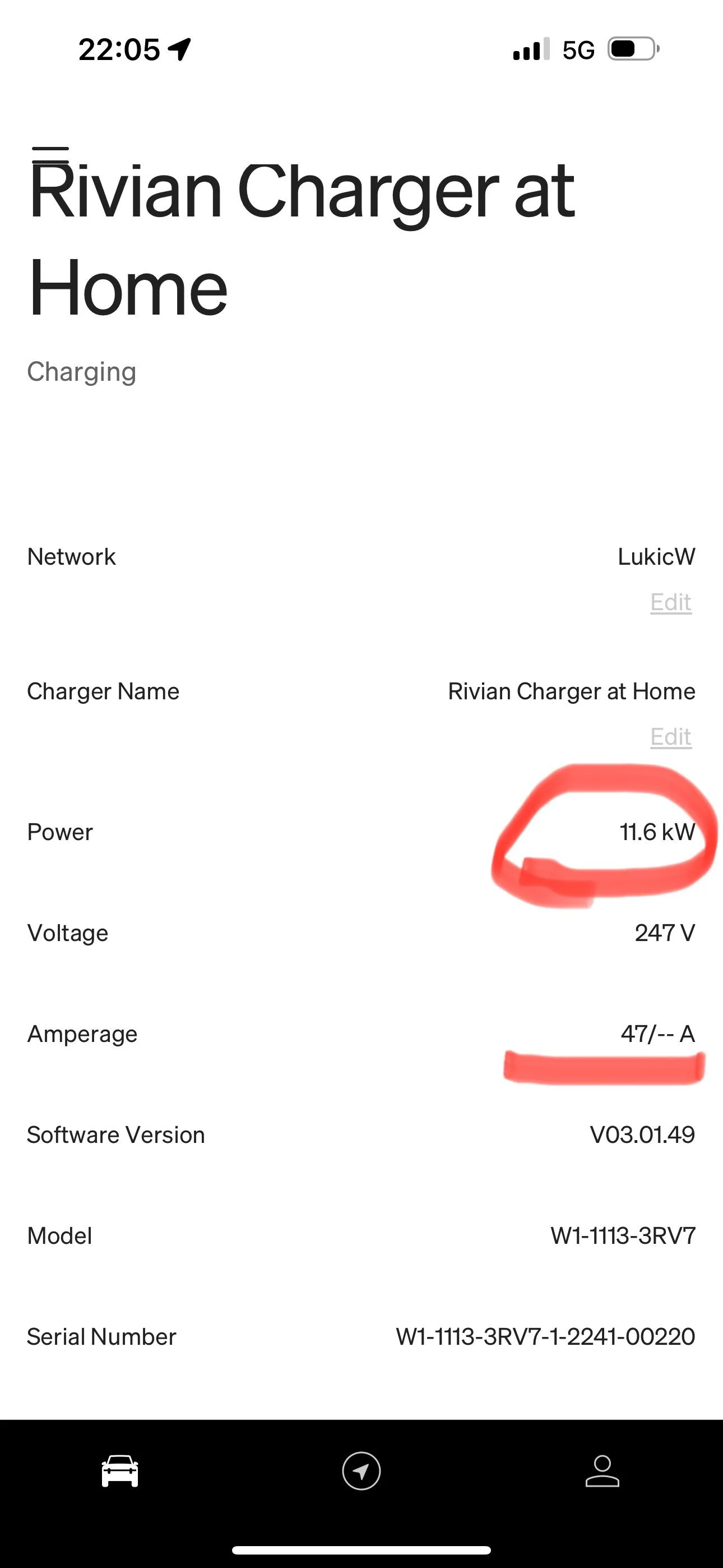 Rivian R1T R1S Do I have a charging problem with Rivian Wall Charger? IMG_2819