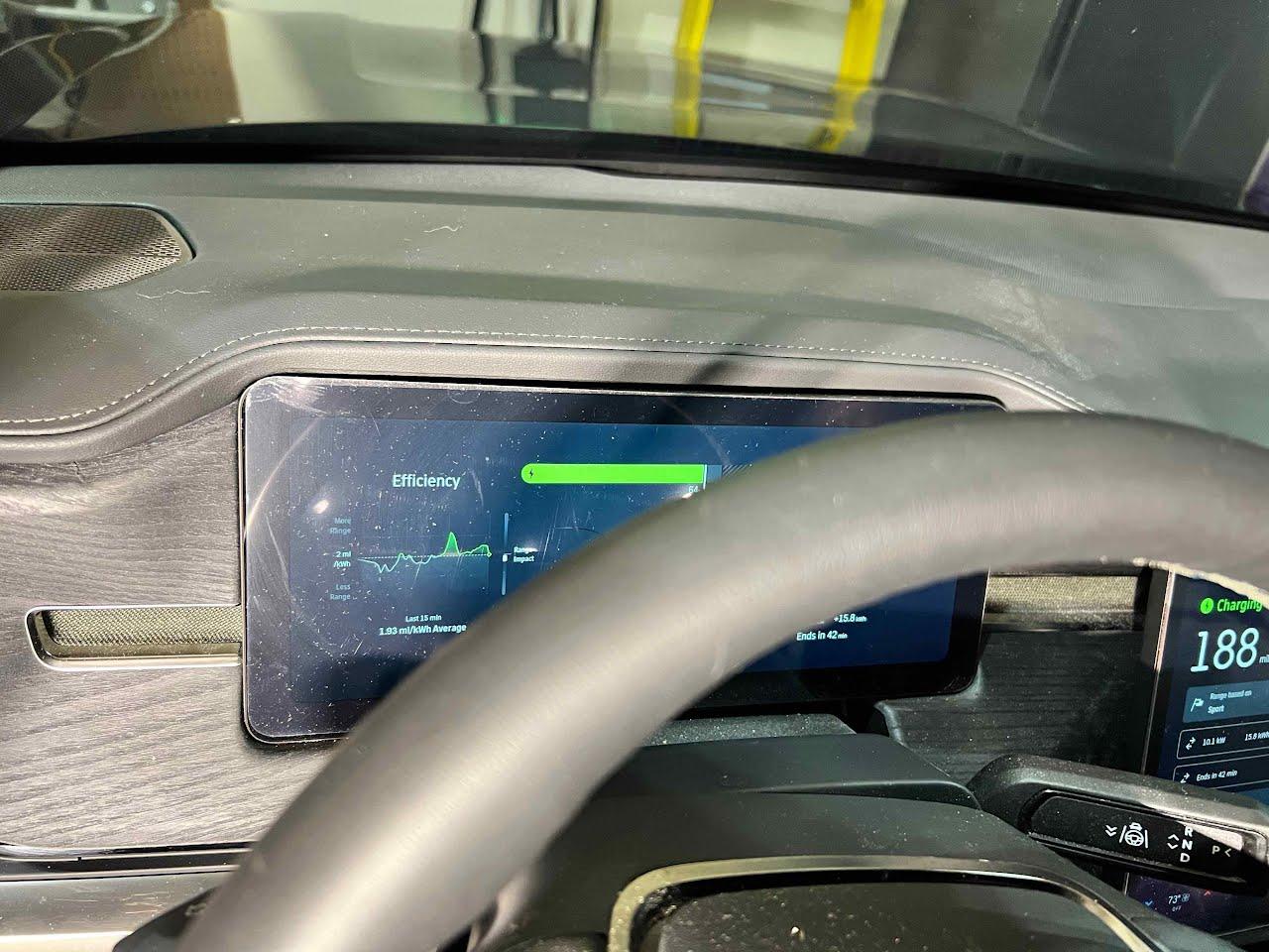 Rivian R1T R1S CarPlay & Android Auto Smart Dash Screen has arrived!  New from EVSportline.com 1000002393